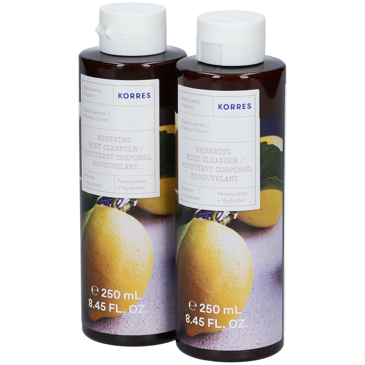 KORRES® Renewing Body Cleanser Basilikum & Zitrone