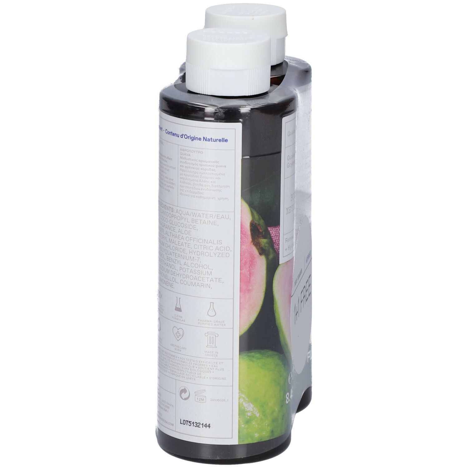 KORRES Gel Douche Corporel Renouvelant - Goyave