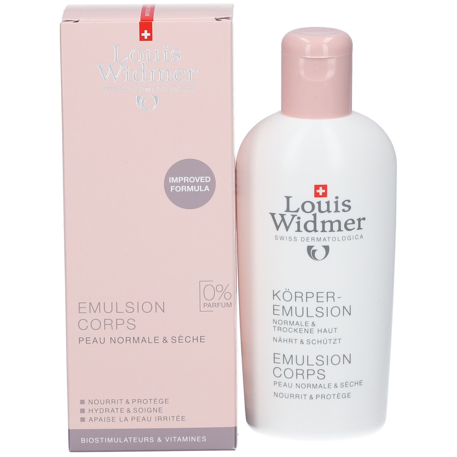 Louis Widmer Körperemulsion unparfümiert