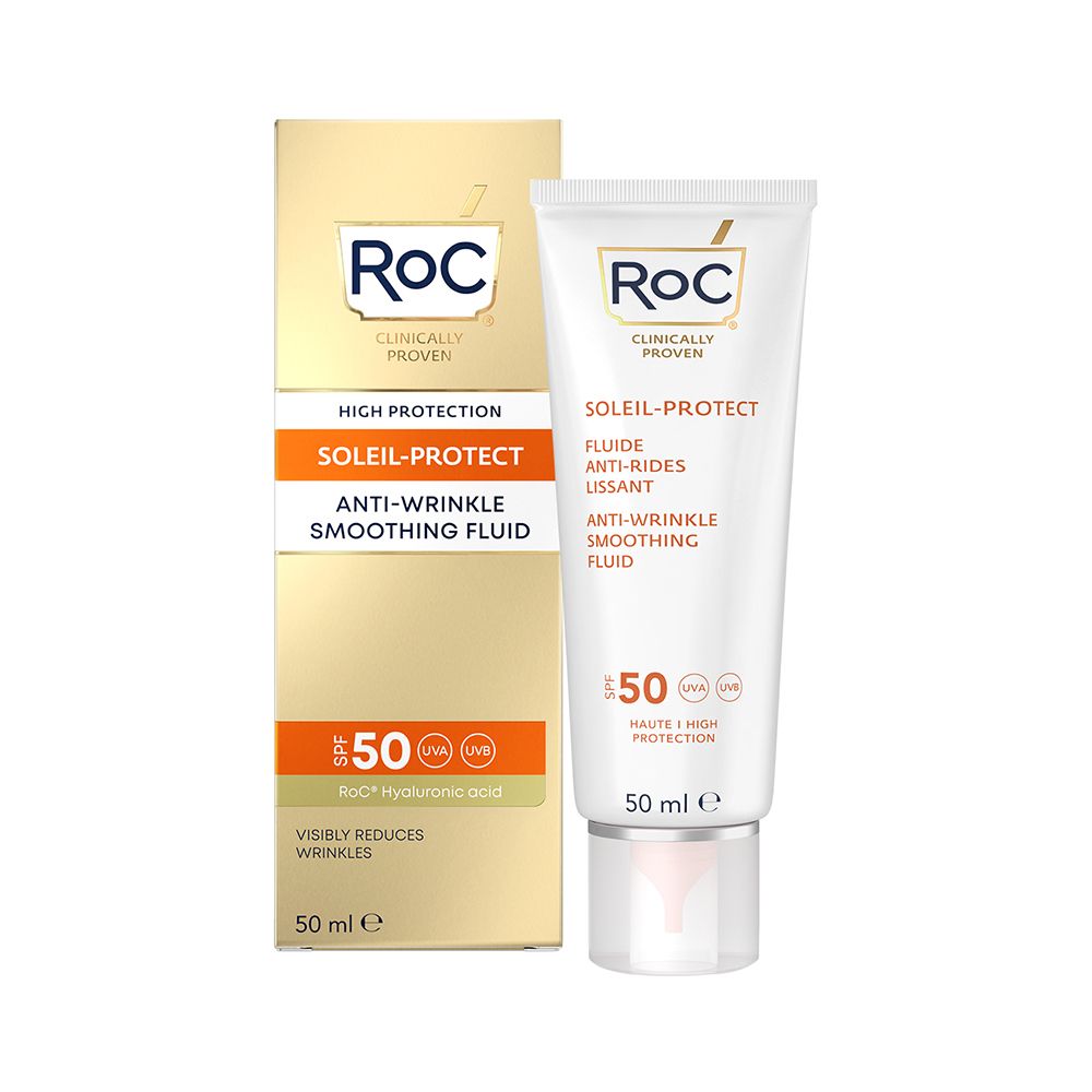 RoC® Soleil Protect Anti-Falten Fluid SPF50