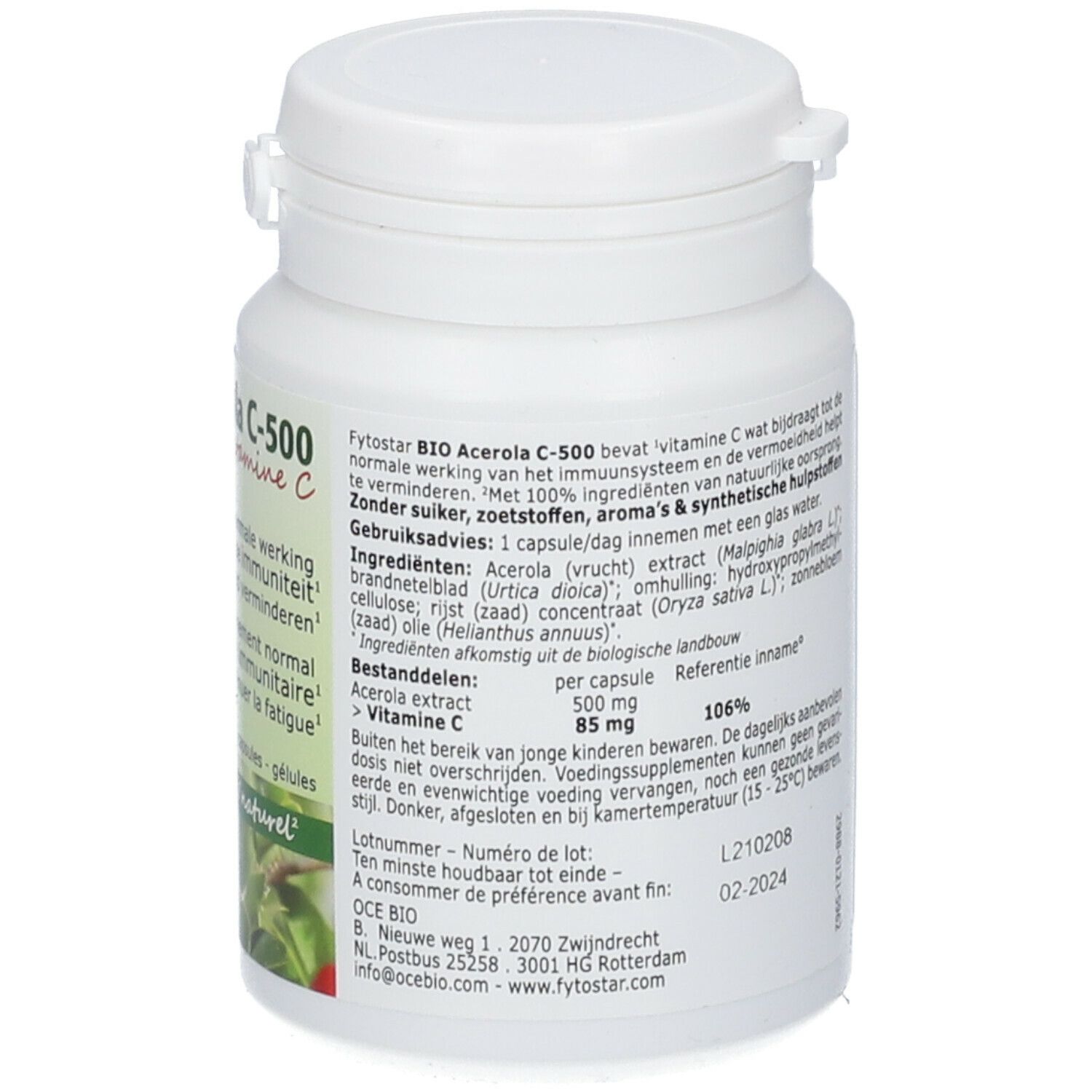 Fytostar BIO Acerola C-500 Vitamine C