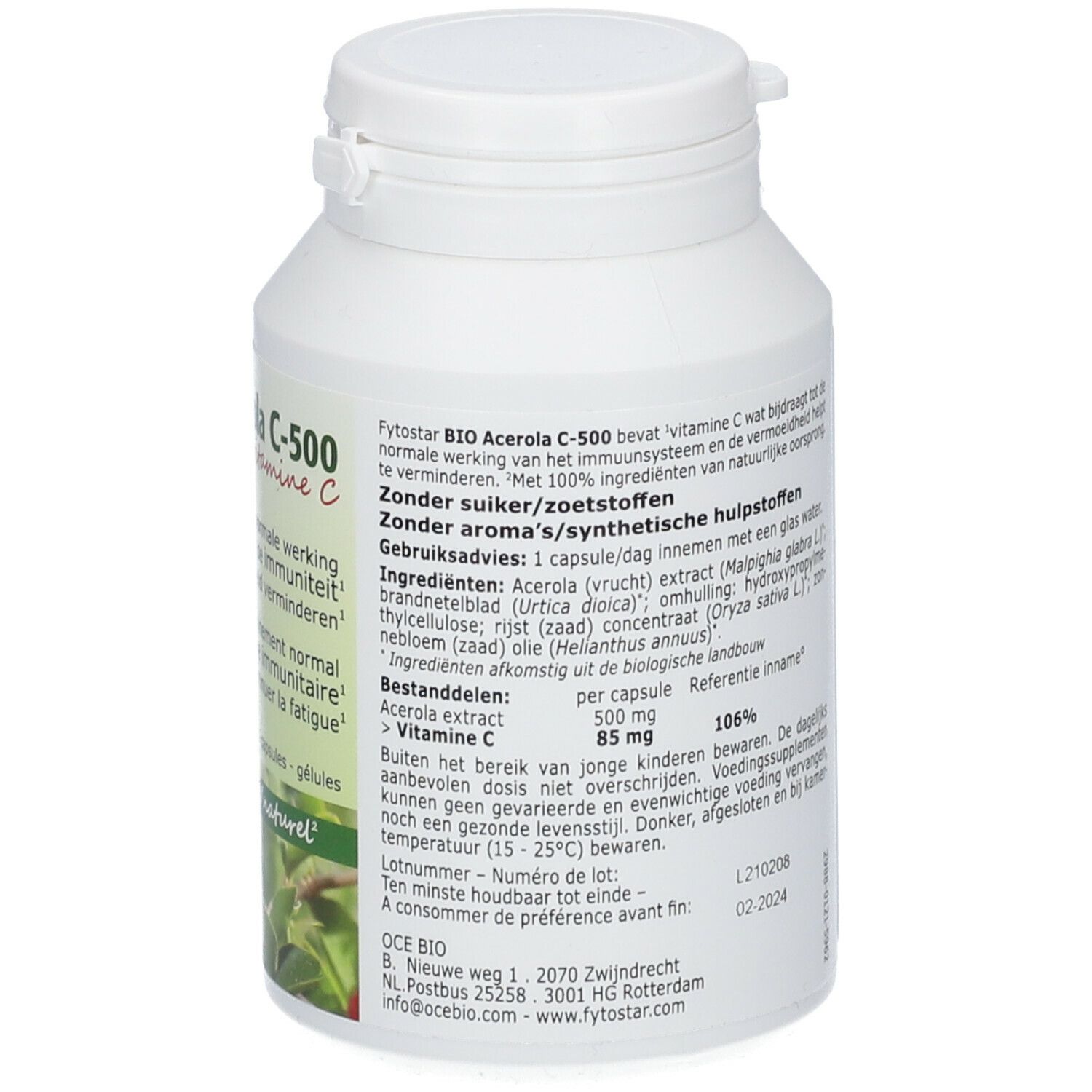Fytostar BIO Acerola C-500 Vitamine C