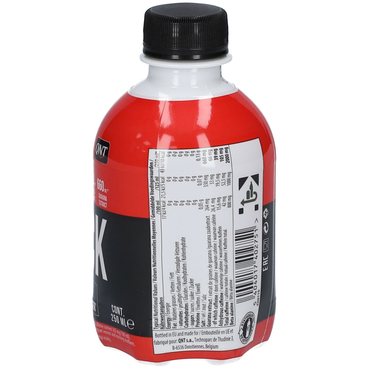 QNT Kick Power Drink Himbeere