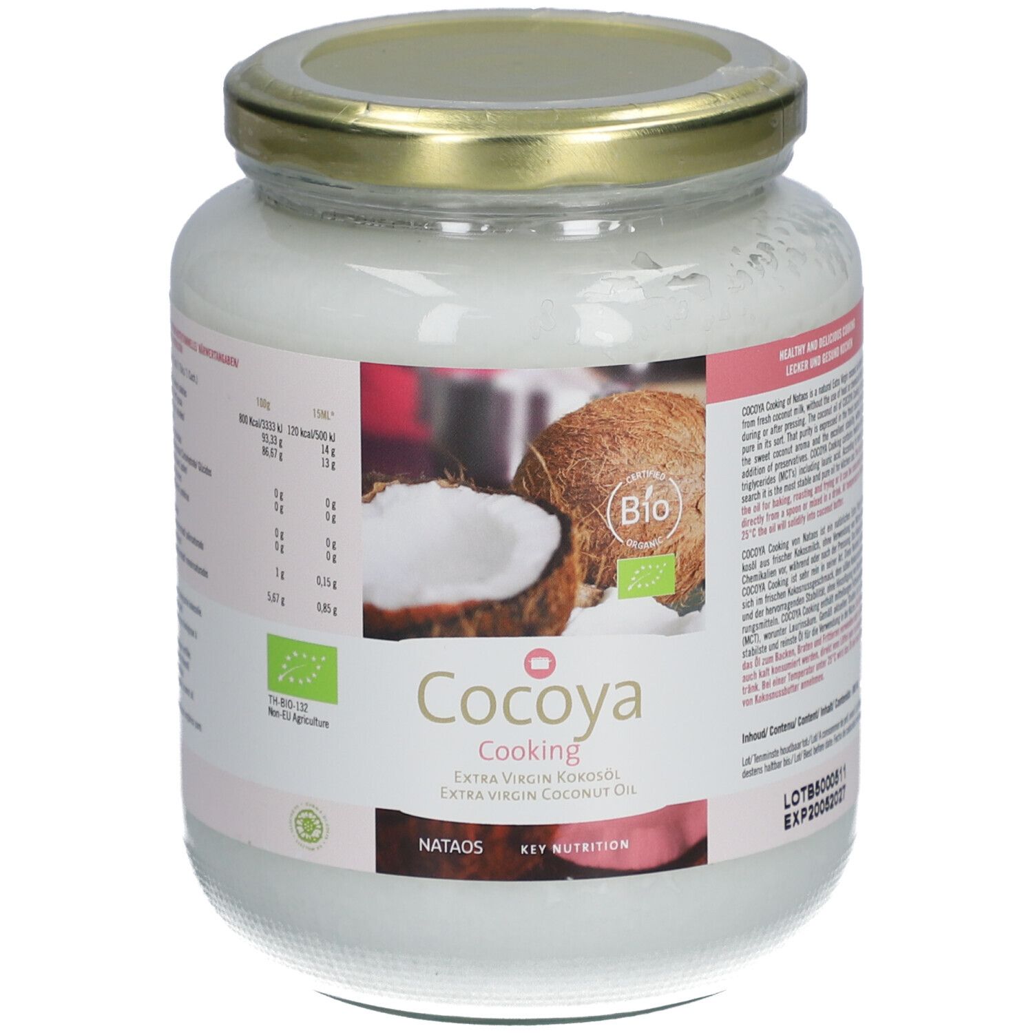 Cocoya Extra Virgin Coconut Oil - Kochen