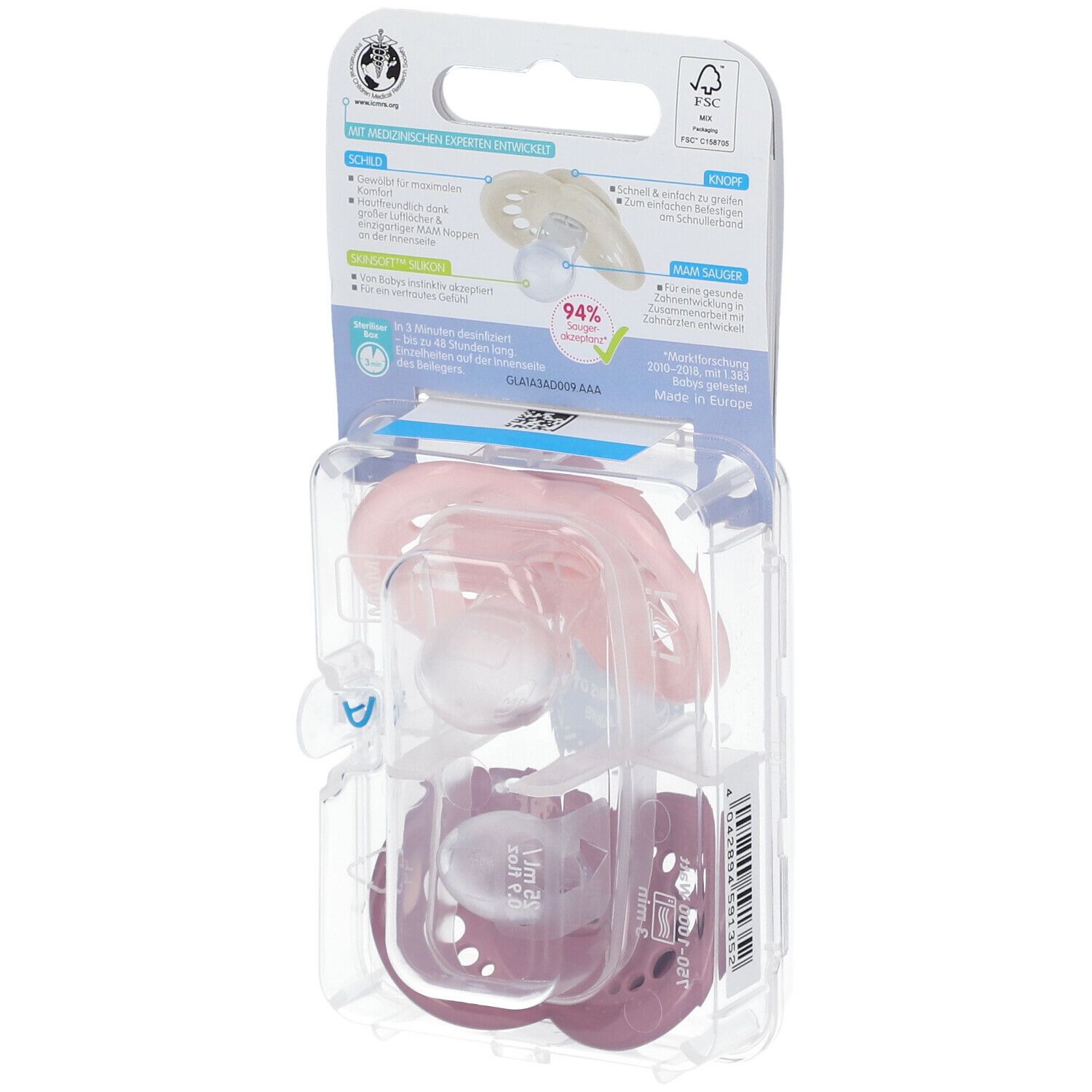 MAM Original Elements sucette 16+ (Couleur non selectionnable)