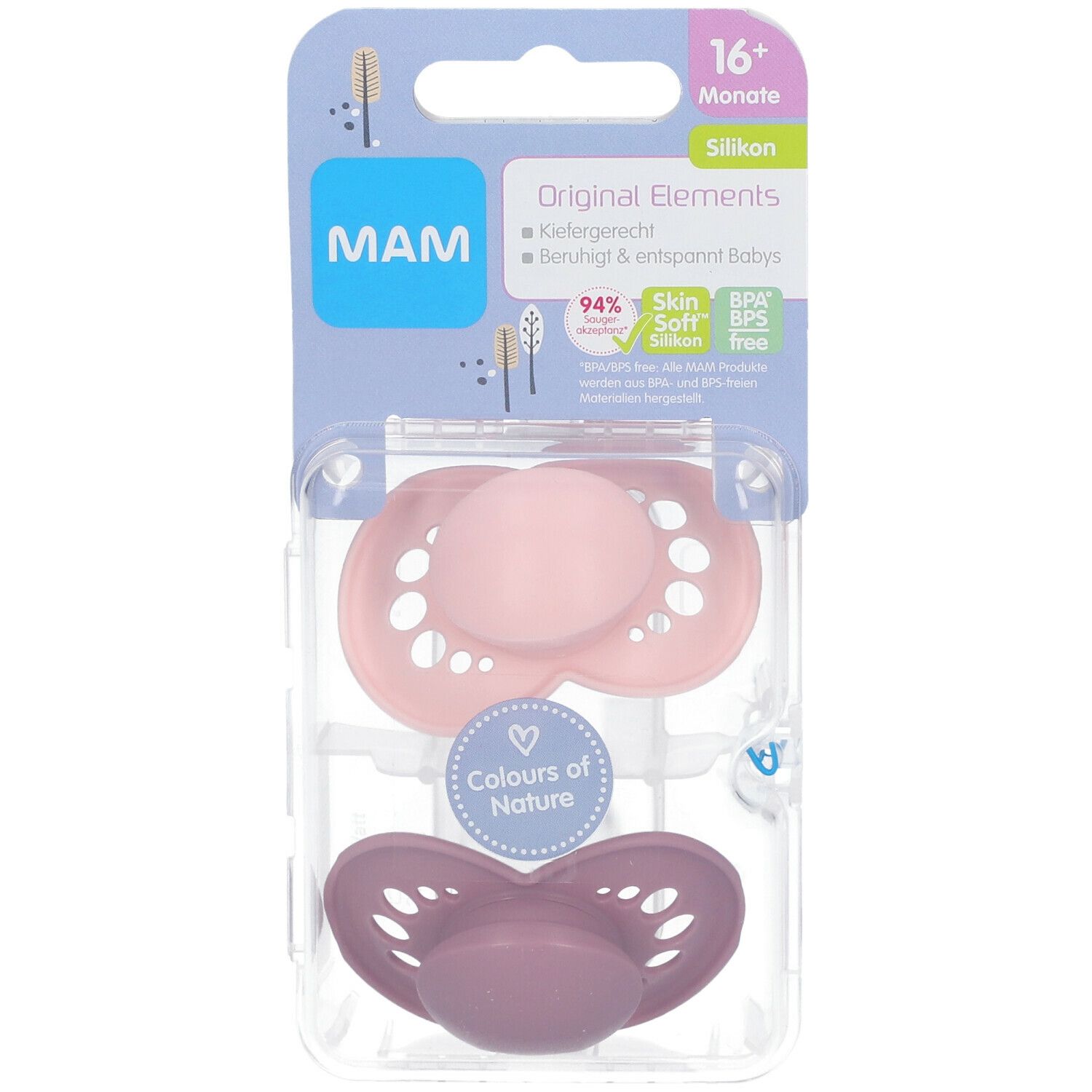 MAM Original Elements sucette 16+ (Couleur non selectionnable)