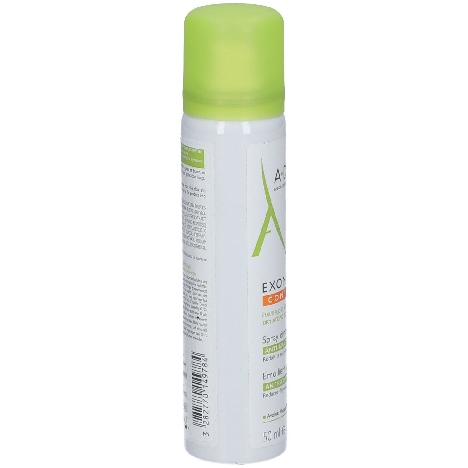 A-DERMA EXOMEGA CONTROL Weichmachendes Anti-Juckreiz-Spray