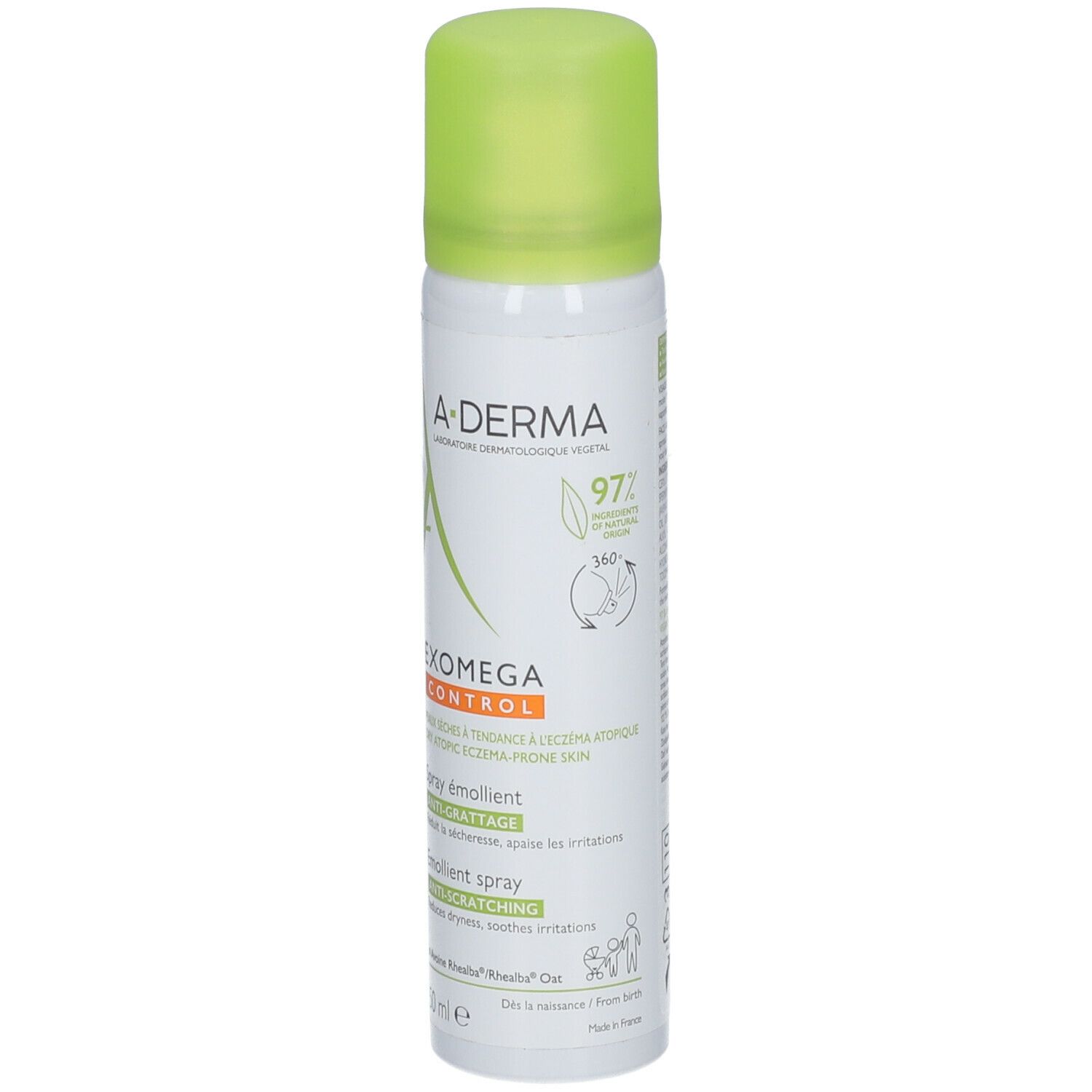 A-DERMA EXOMEGA CONTROL Weichmachendes Anti-Juckreiz-Spray