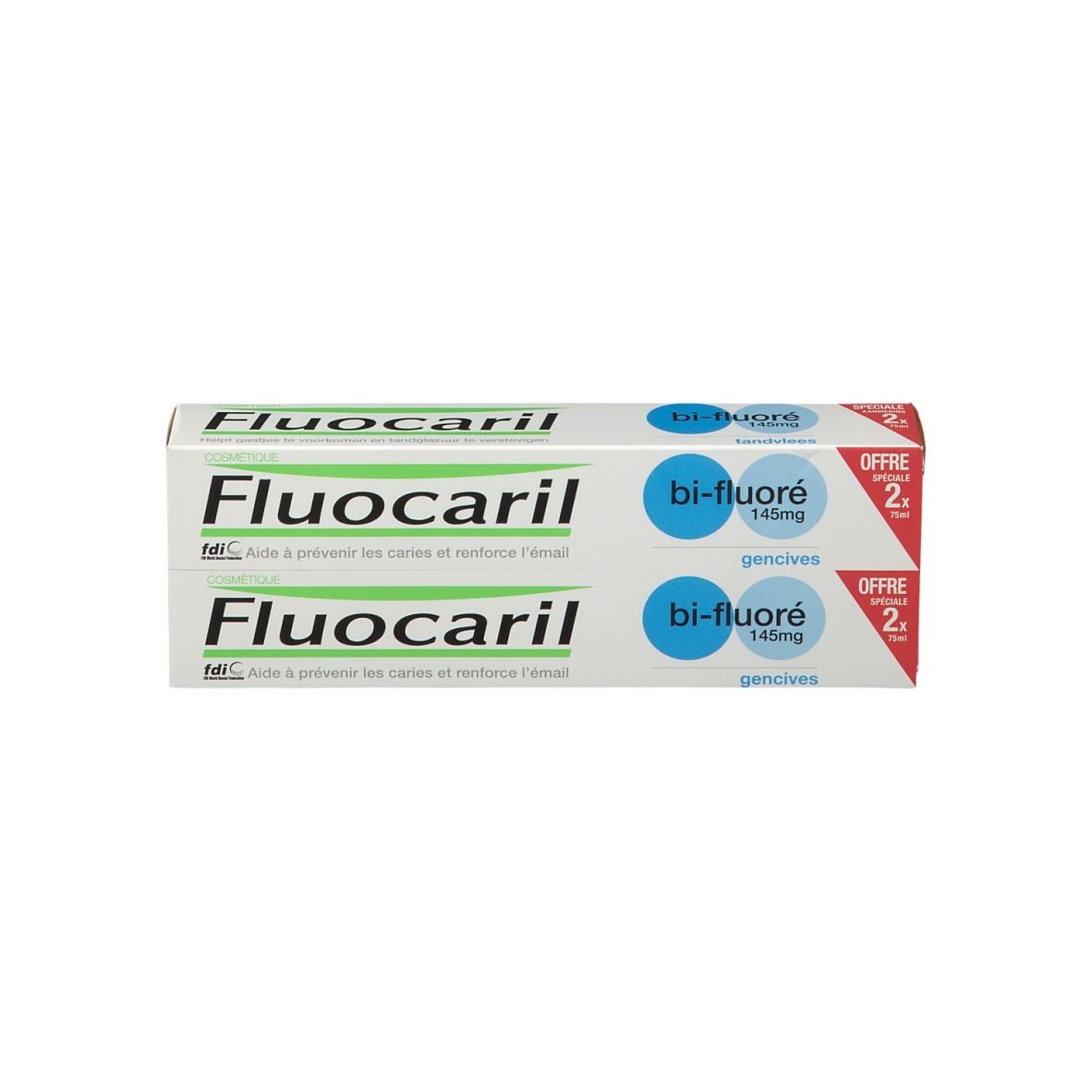 Fluocaril bi-fluoré 145 mg Zahnfleischschutz Zahnpasta