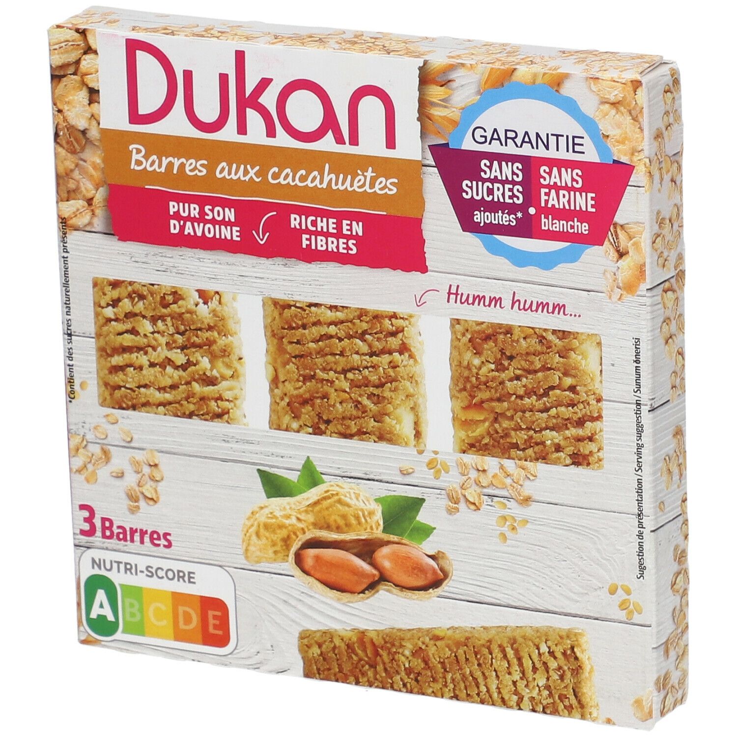 Dukan Barres au cacahuètes