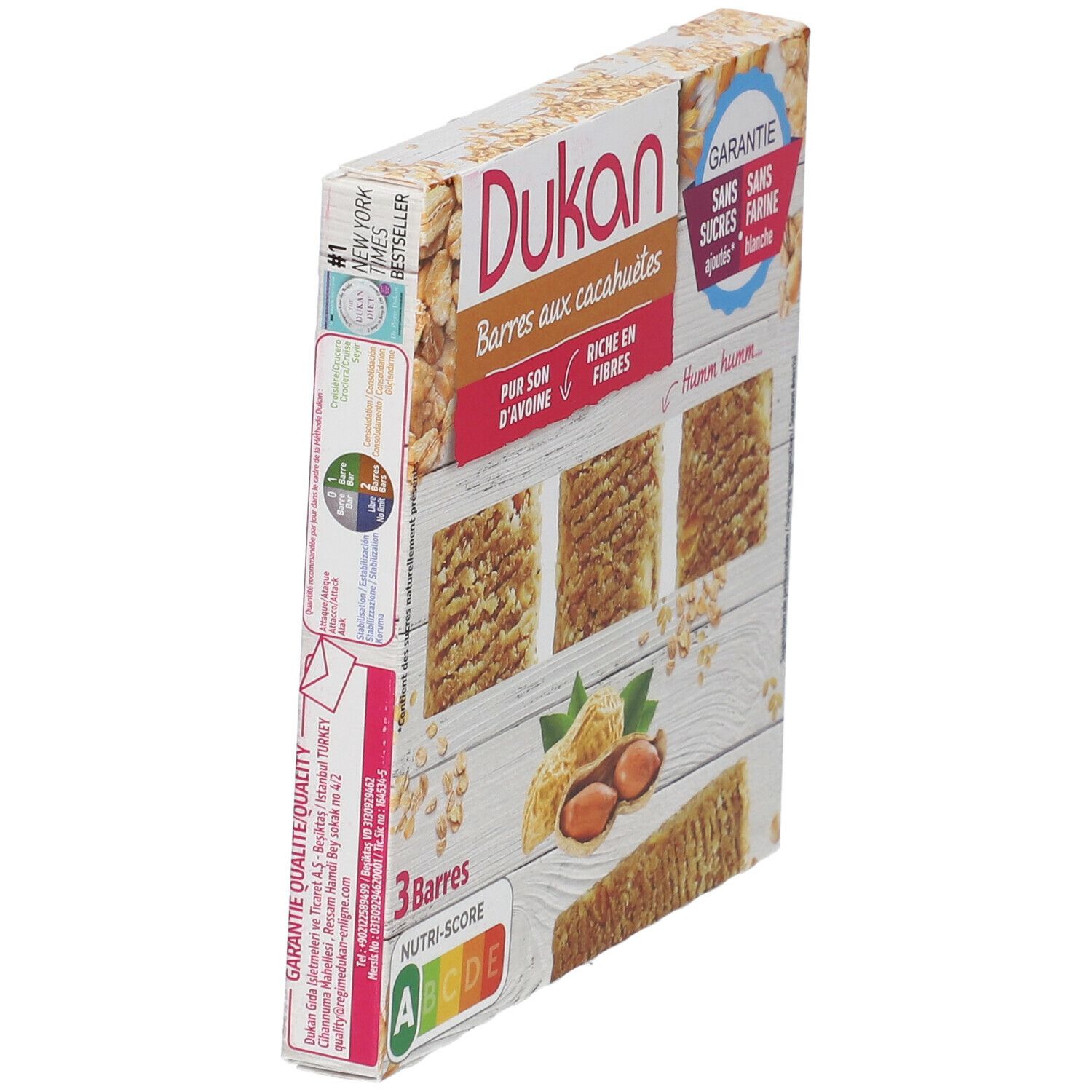 Dukan Barres au cacahuètes