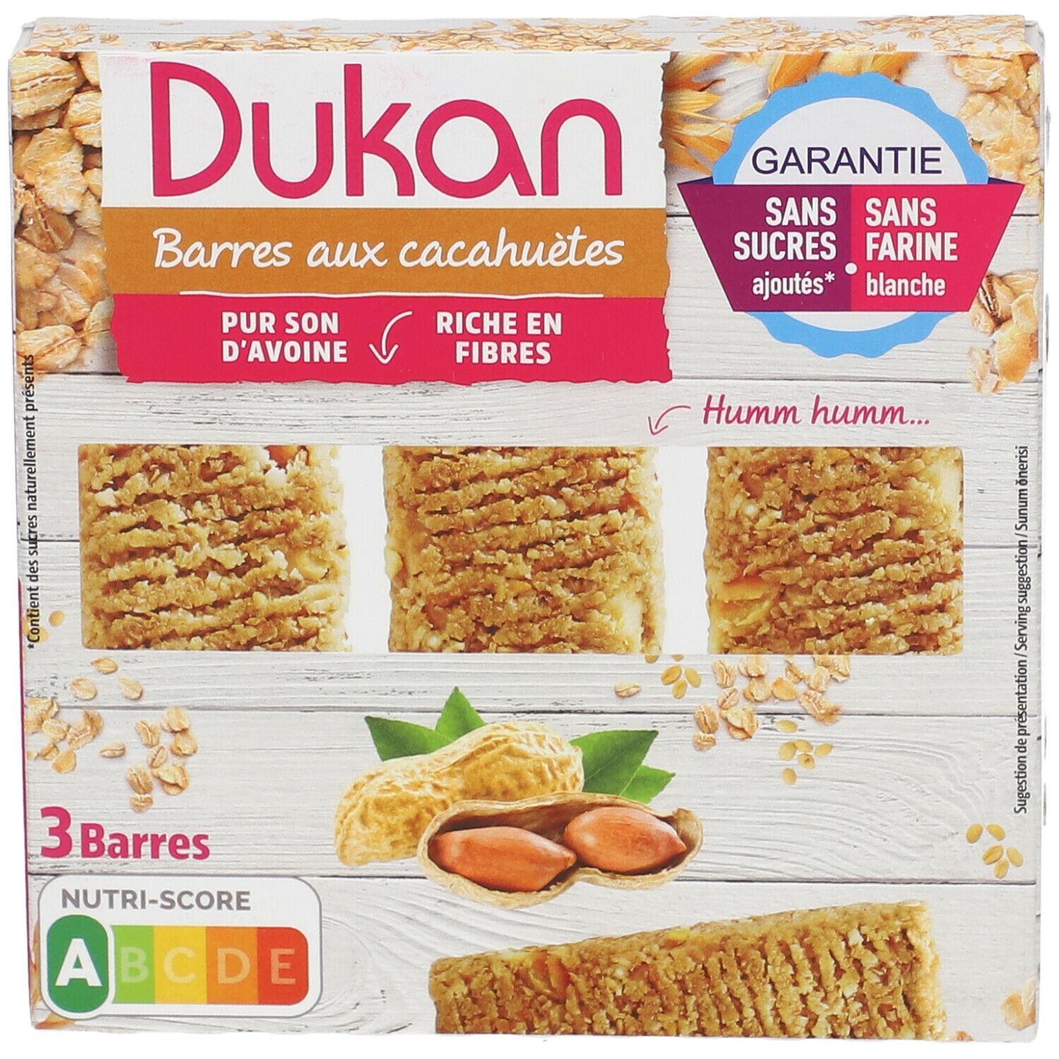 Dukan Barres au cacahuètes