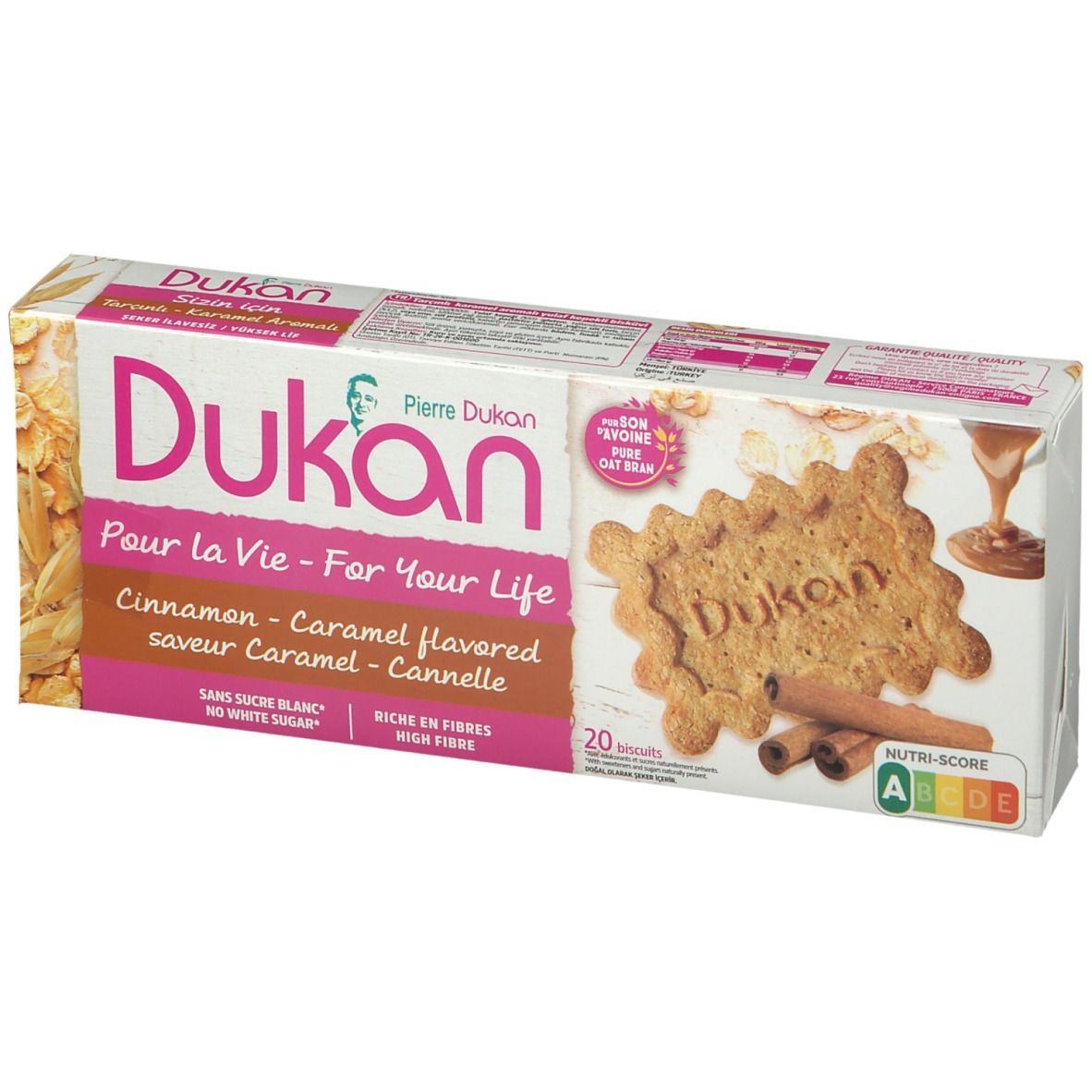 Dukan Biscuits au caramel salé et à la cannelle