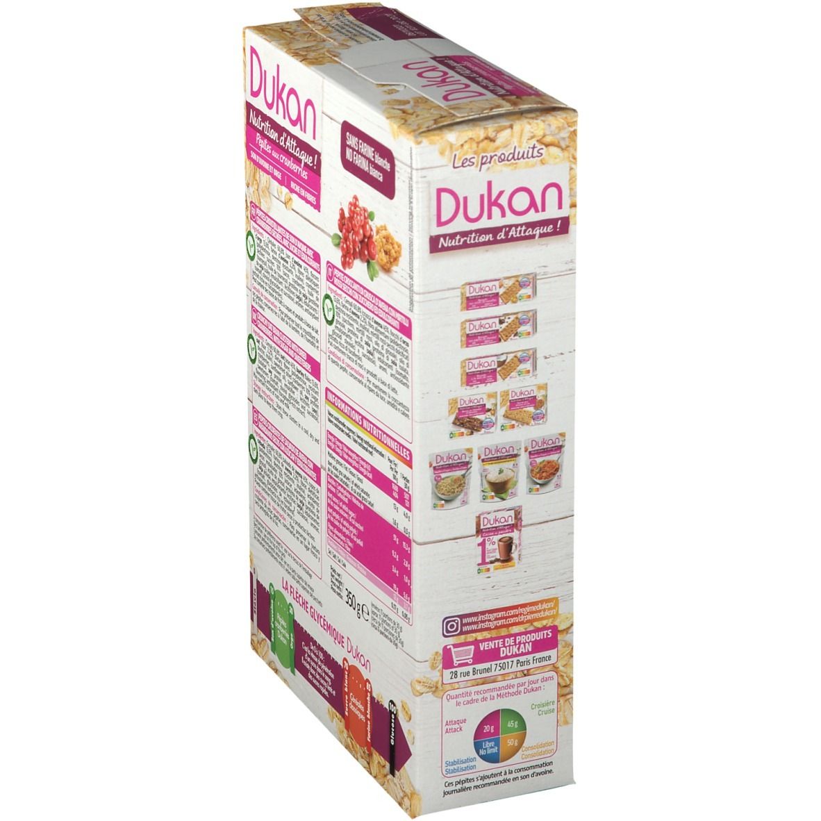 Dukan Crunchy Pepites Cranberry