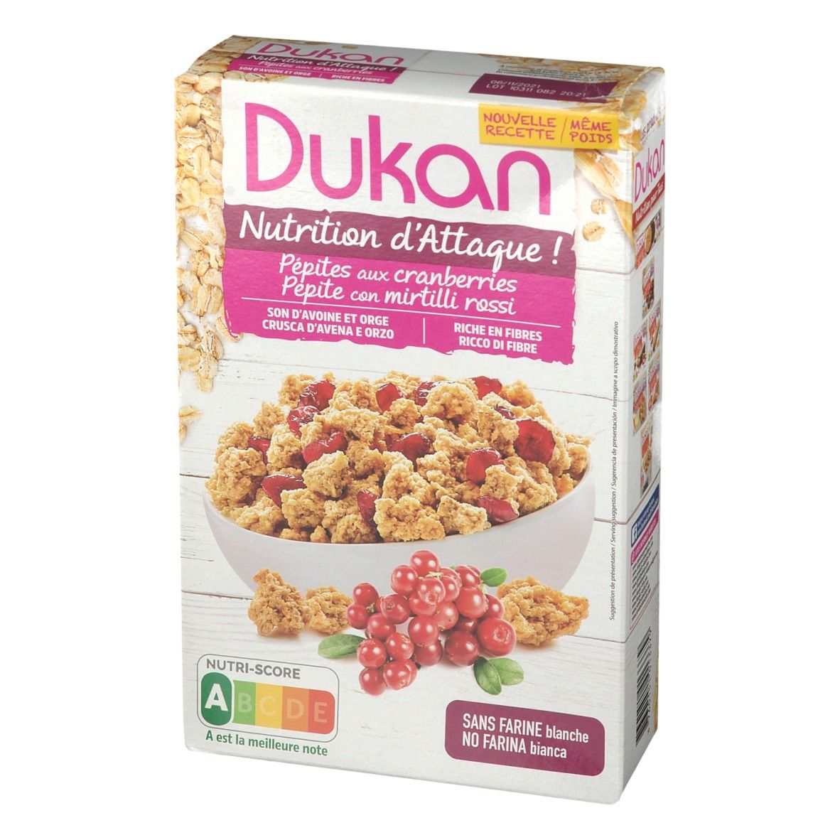Dukan Crunchy Pepites Cranberry