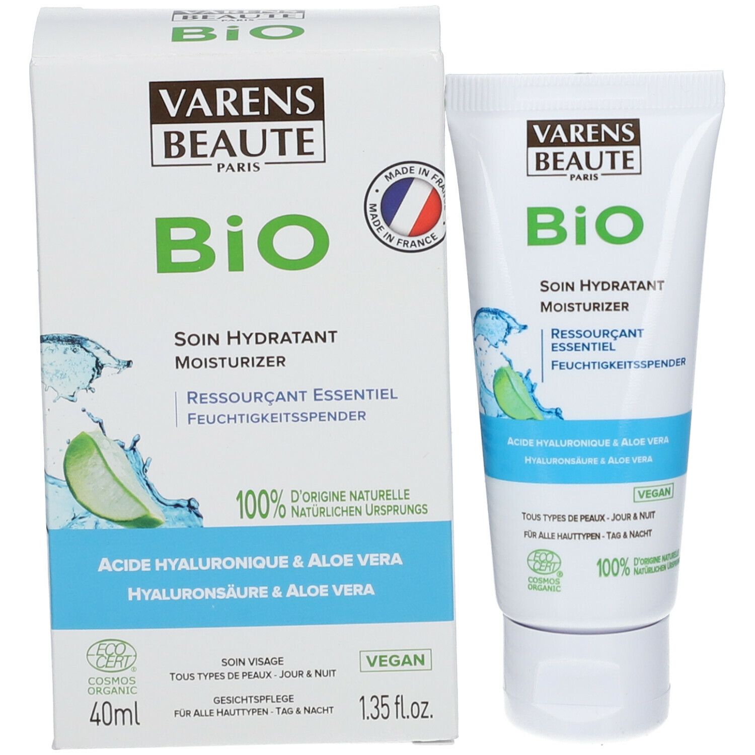 VARENS BEAUTE Acide hyaluronique & Aloe Vera