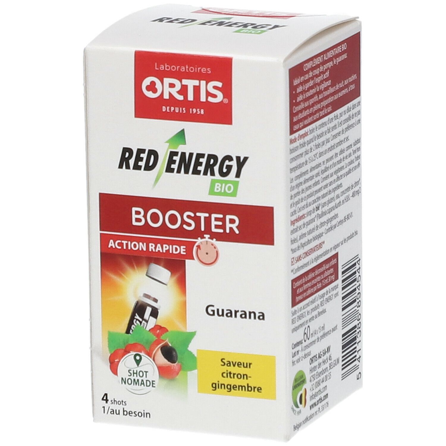 ORTIS® Red Energy BOOSTER BIO