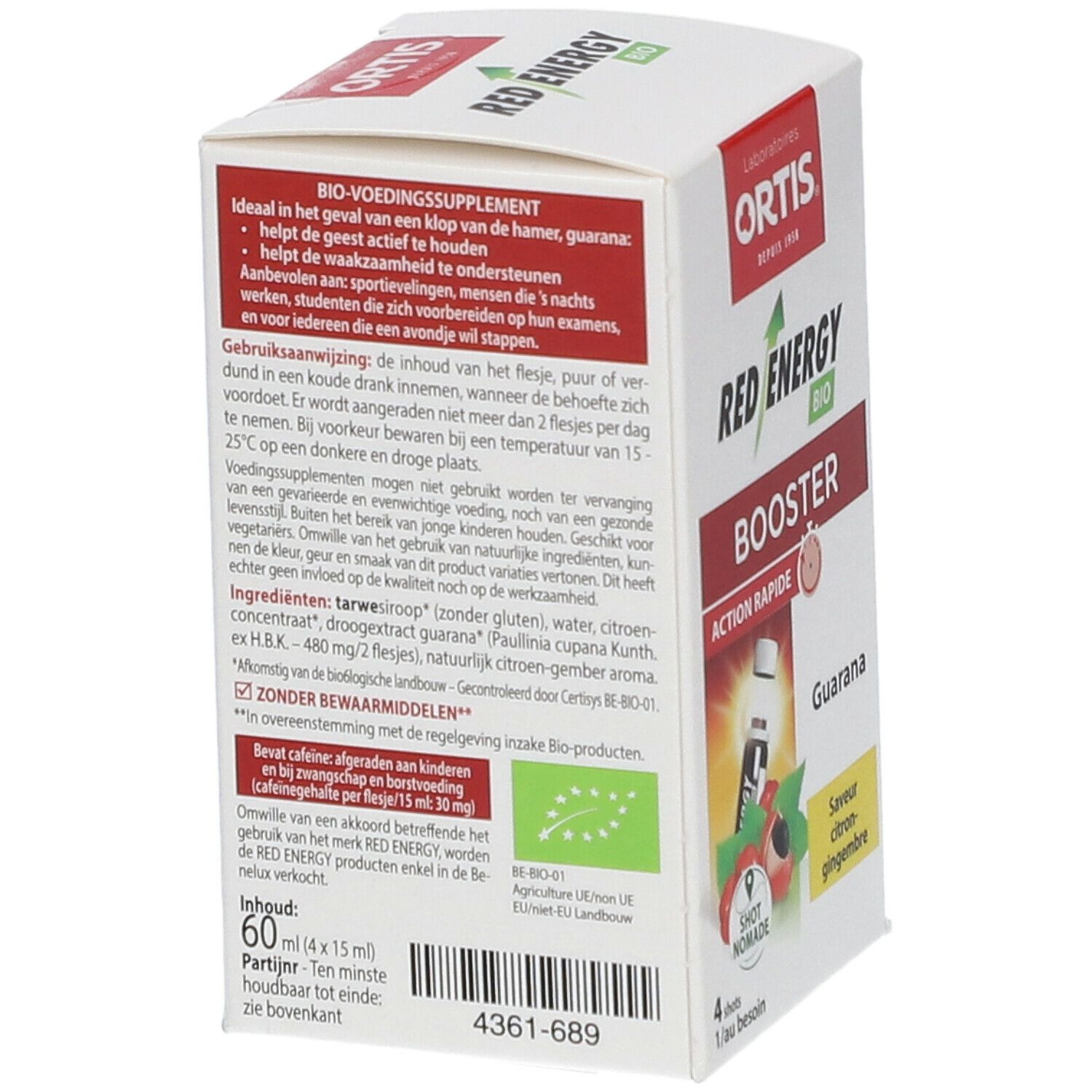 ORTIS® Red Energy BOOSTER BIO