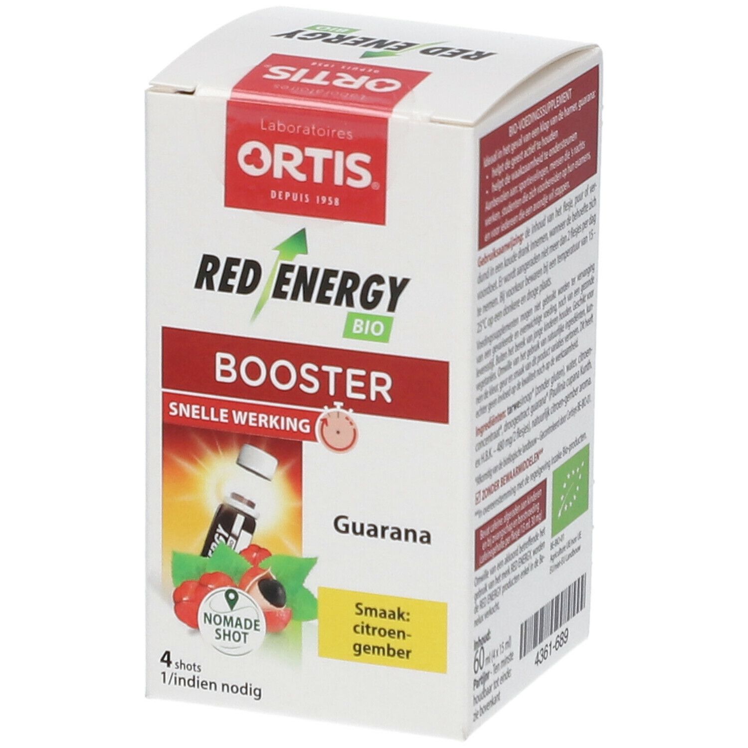 ORTIS® Red Energy BOOSTER BIO