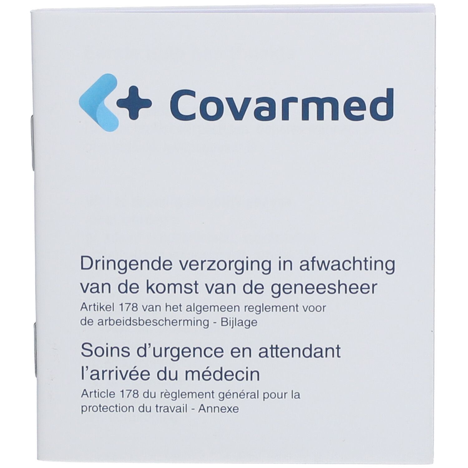 Covarmed Erste-Hilfe-Heft
