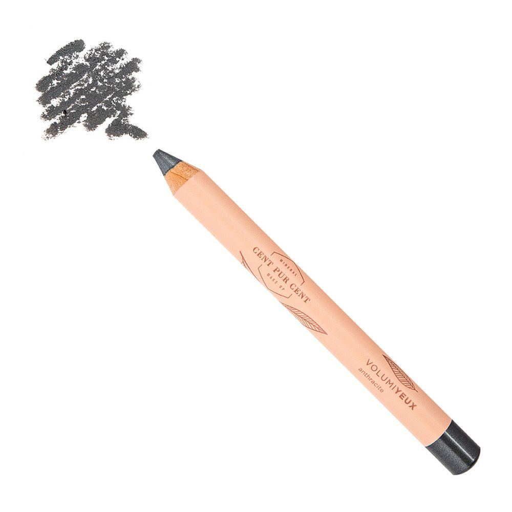 Cent Pur Cent Eye Pencil Le Volumiyeux Anthracite