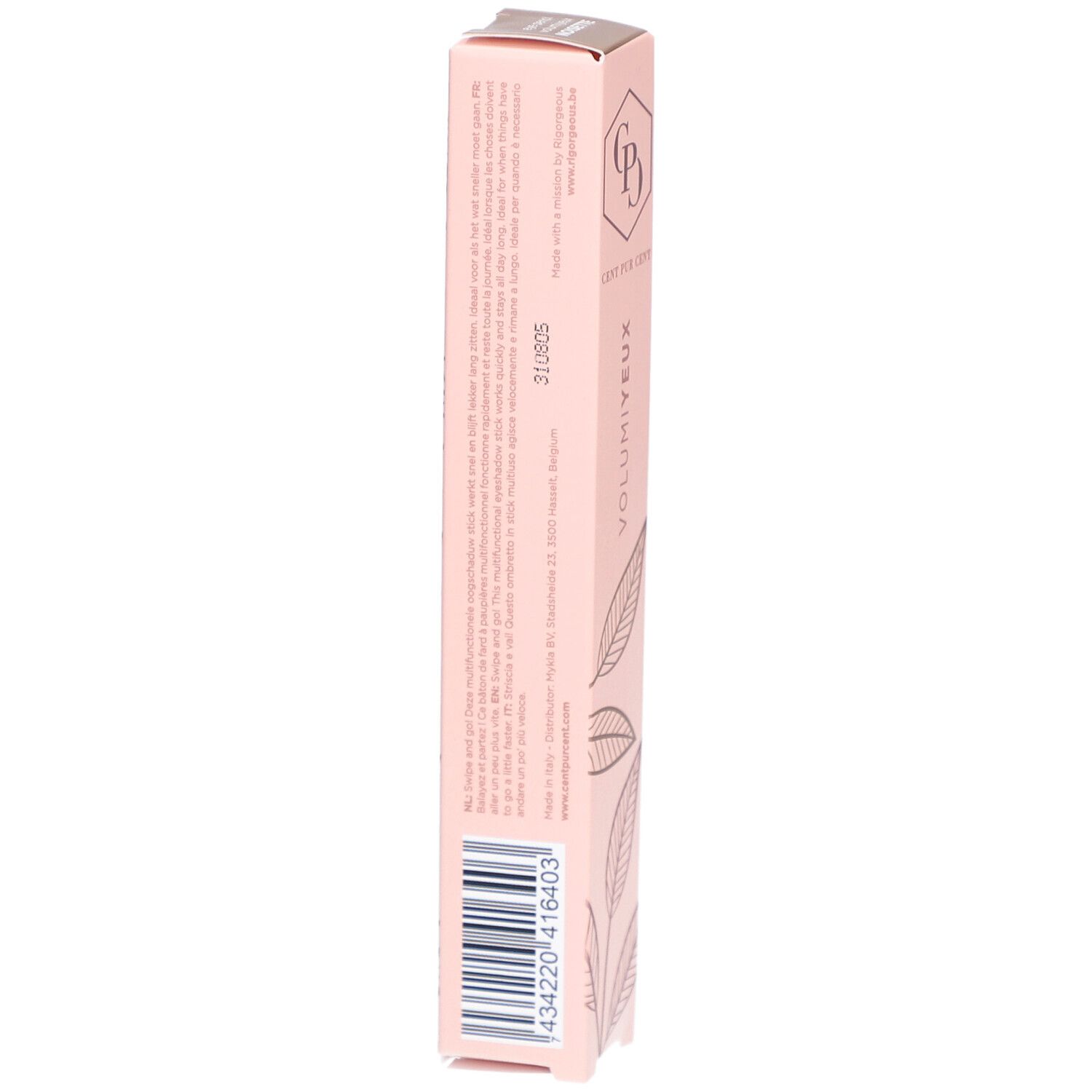 Cent Pur Cent Eye Pencil Die Volumige Haselnuss