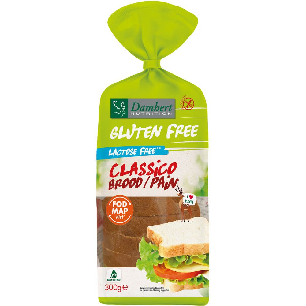 Damhert Classico Brood Glutenvrij