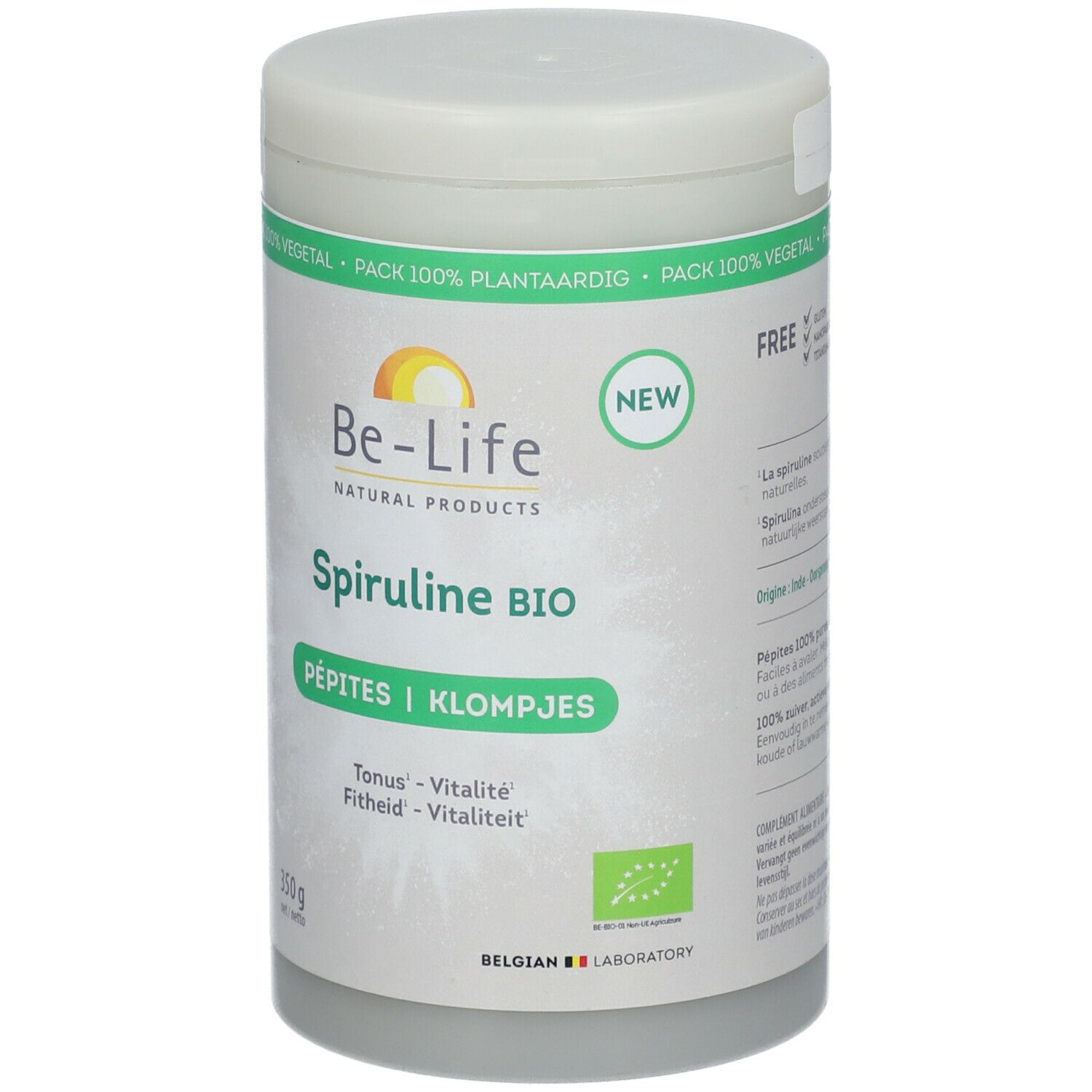 Be-Life Spiruline BIO pépites