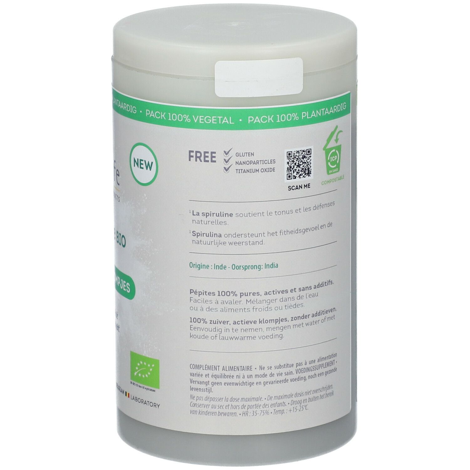 Be-Life Spiruline BIO pépites