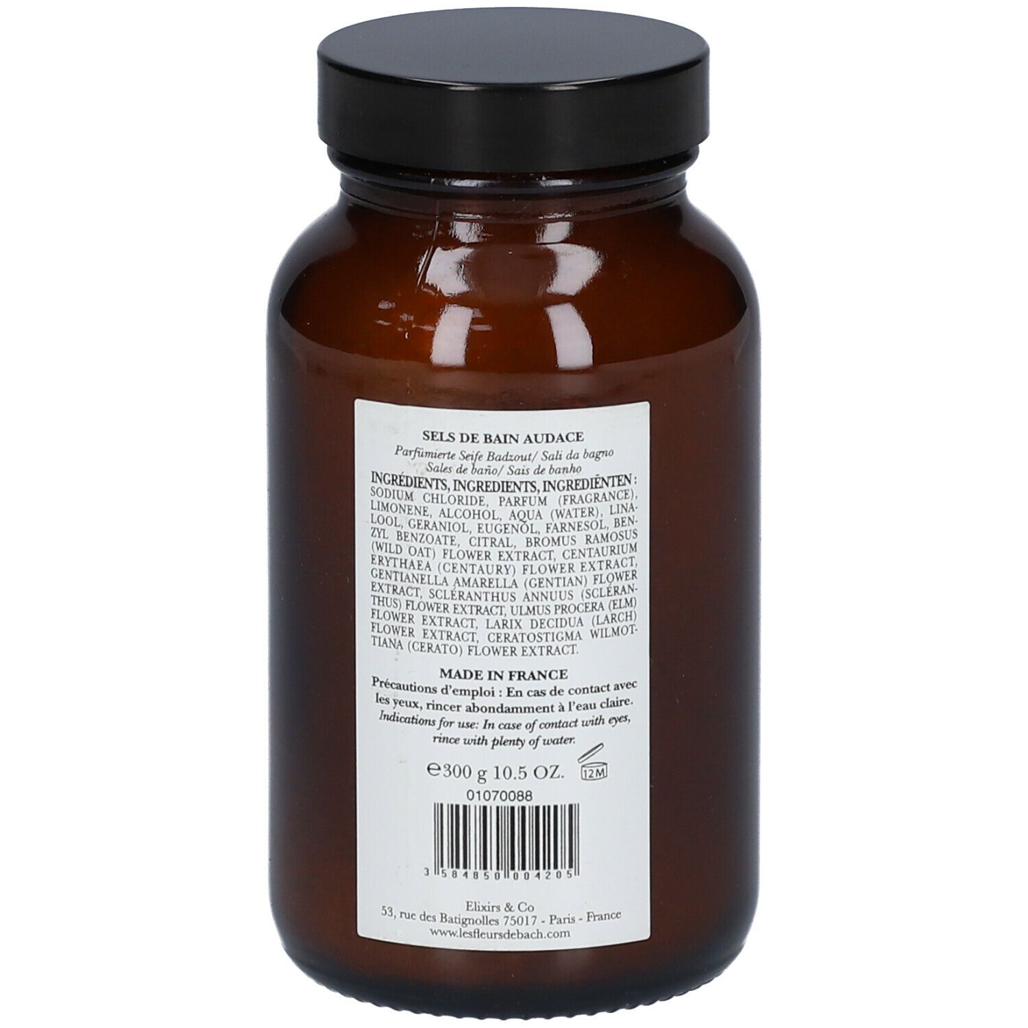 ELIXIRS & CO Die Bachblüten AUDACE Entspannendes Badesalz