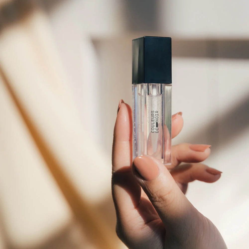 Les Couleurs de Noir Instant Gloss Lip Oil 01 Clear Cashmere