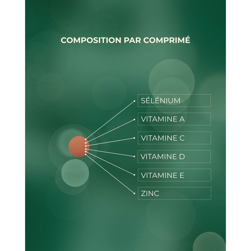 Emballage Wassen Selenium-ACE+D+ZN, côté avec nom du produit et logo.