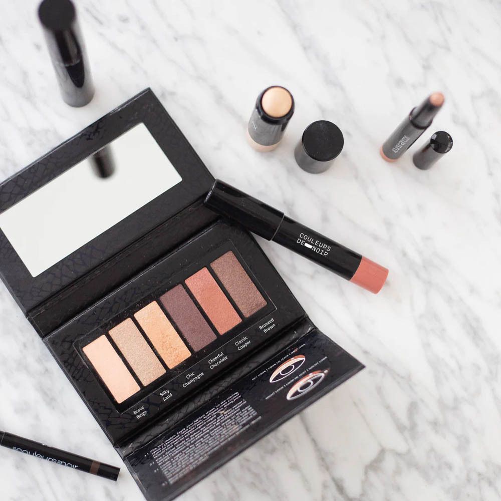 Les Couleurs de Noir Soft Touch Eyeshadow Palette 02 Desert Nudes