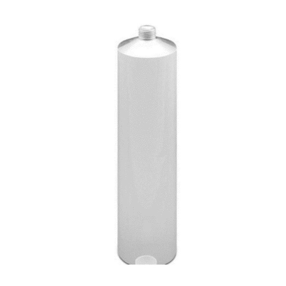 Tube en aluminium blanc. Produit sans emballage.