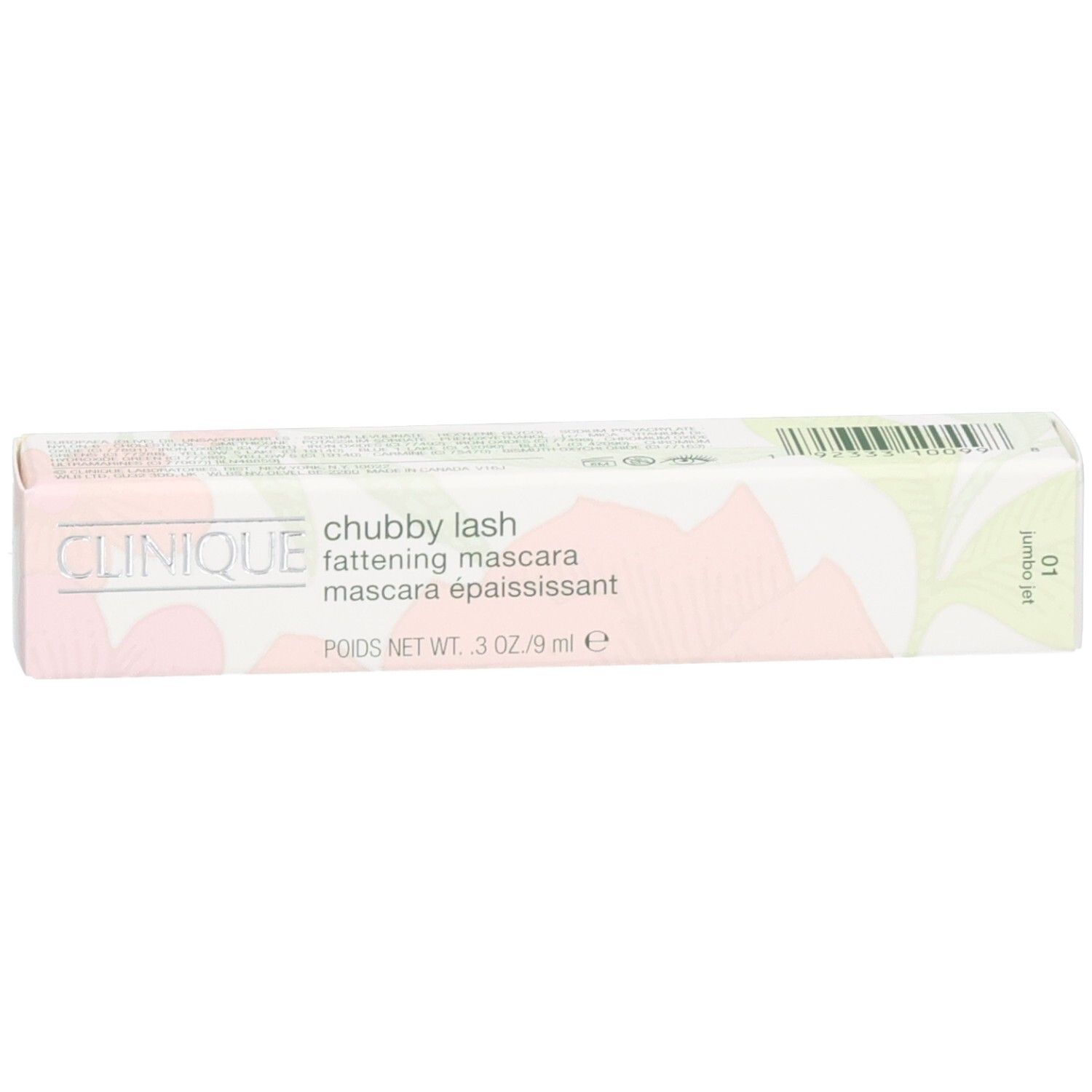 Clinique Chubby Lash Mascara Verpackung, 9 ml, Farbe Jumbo Jet.