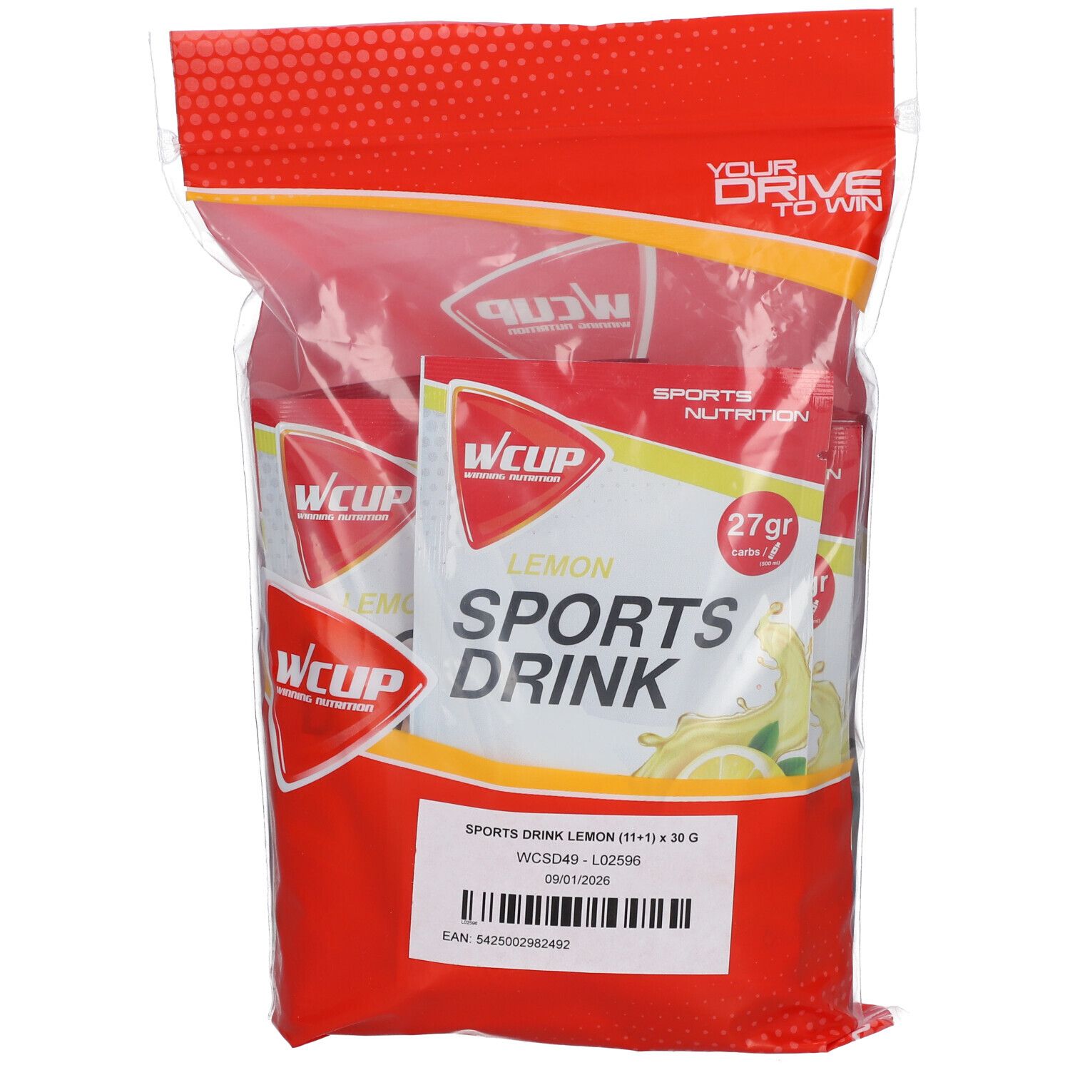 WCUS Sports drink Citron