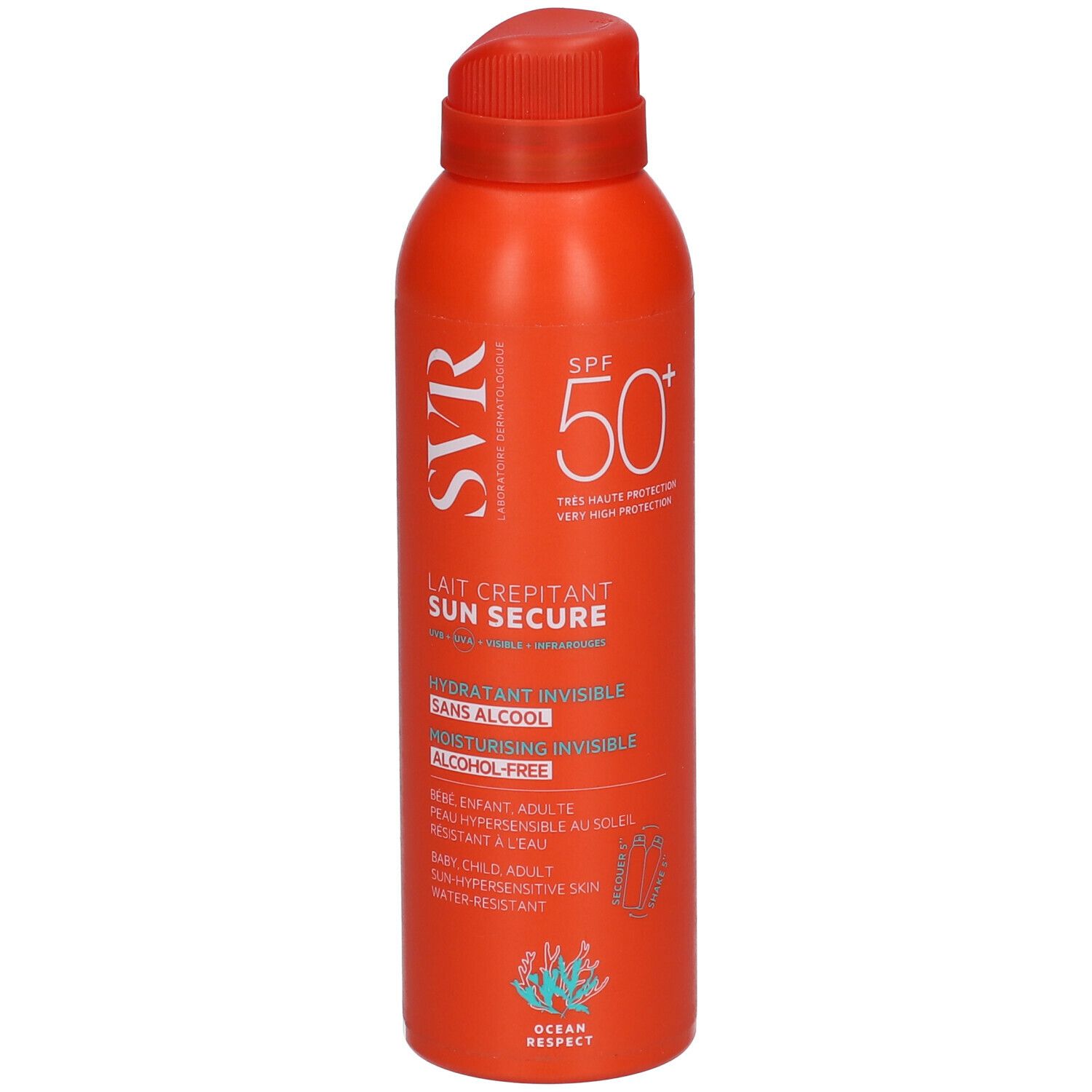 SVR SUN SECURE Creaming Milk SPF50+