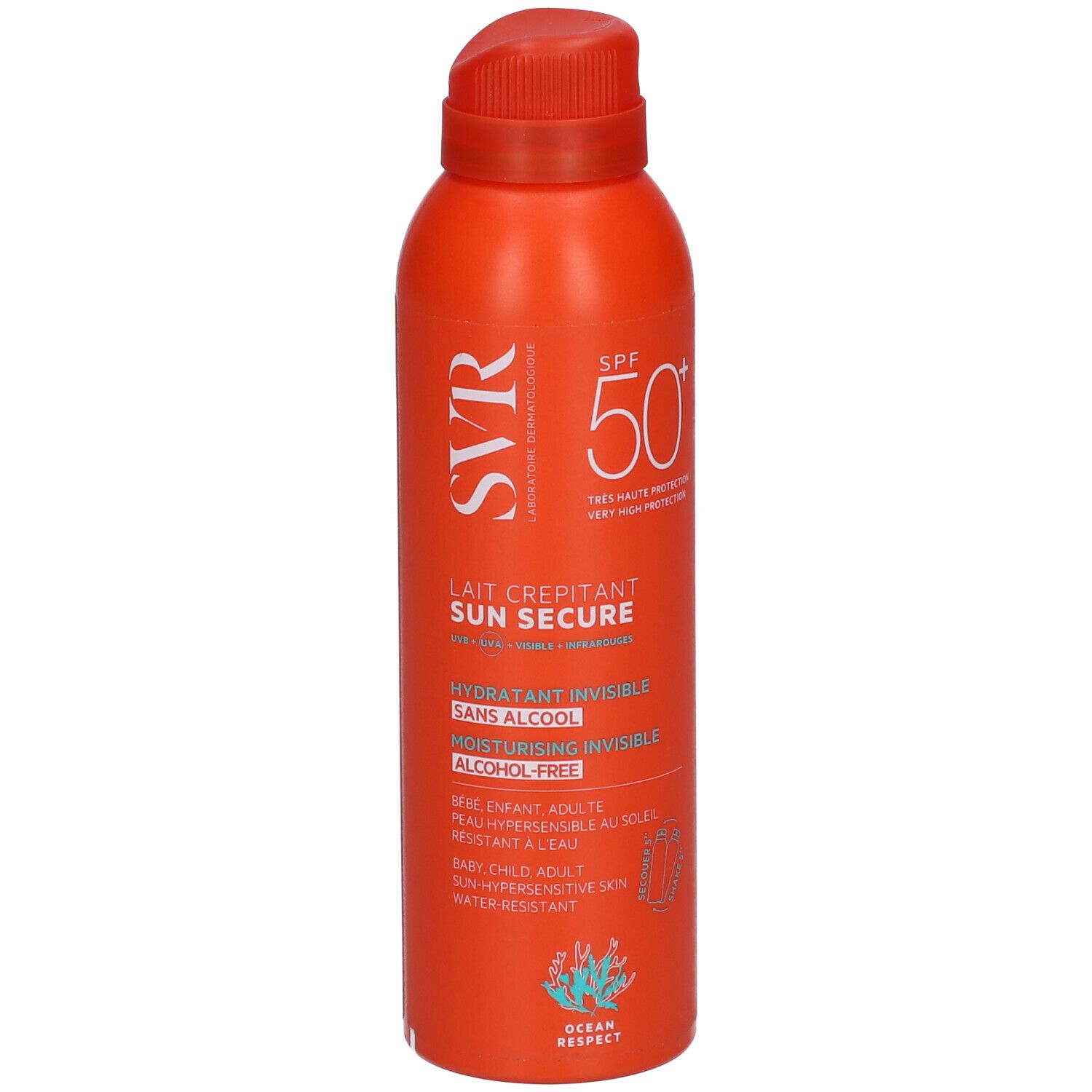 SVR SUN SECURE Creaming Milk SPF50+