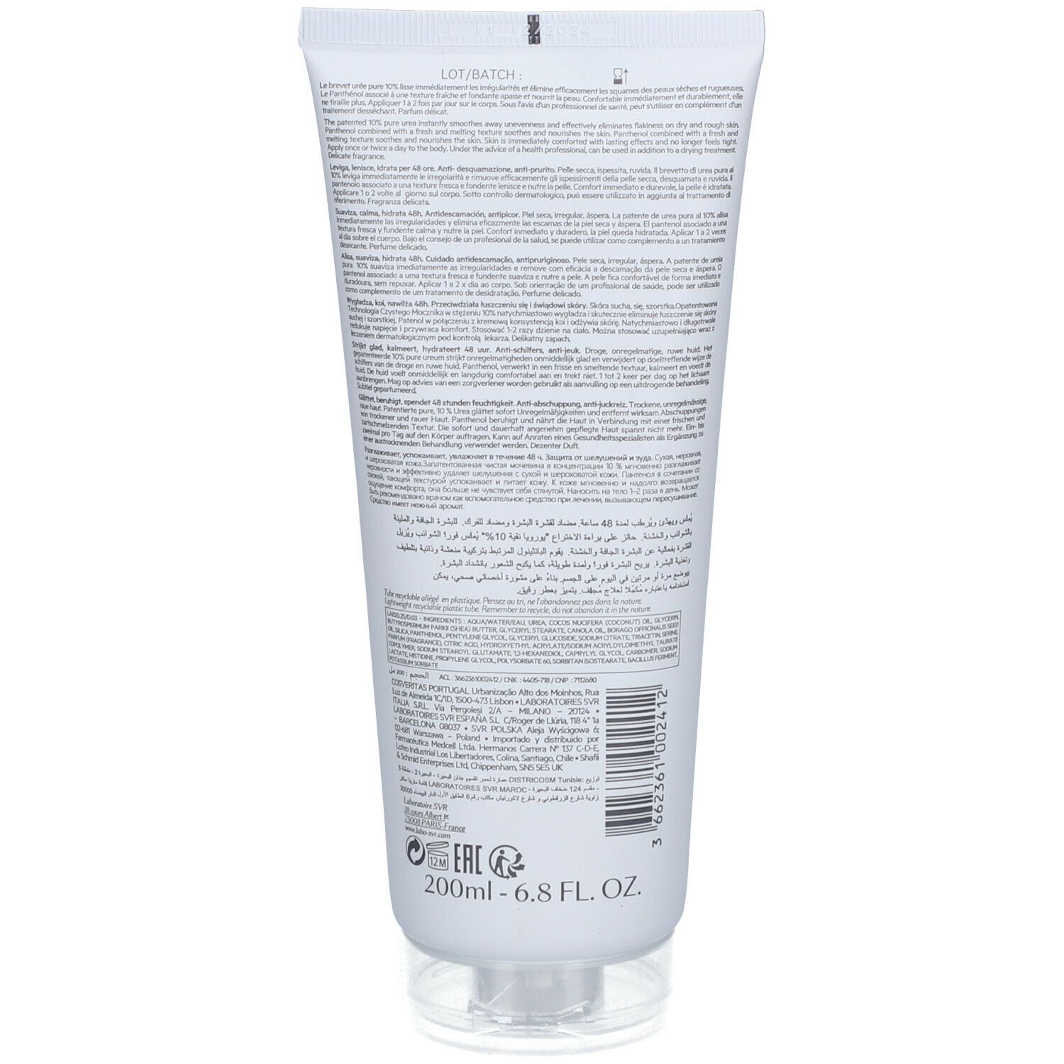 SVR XERIAL 10 Lait