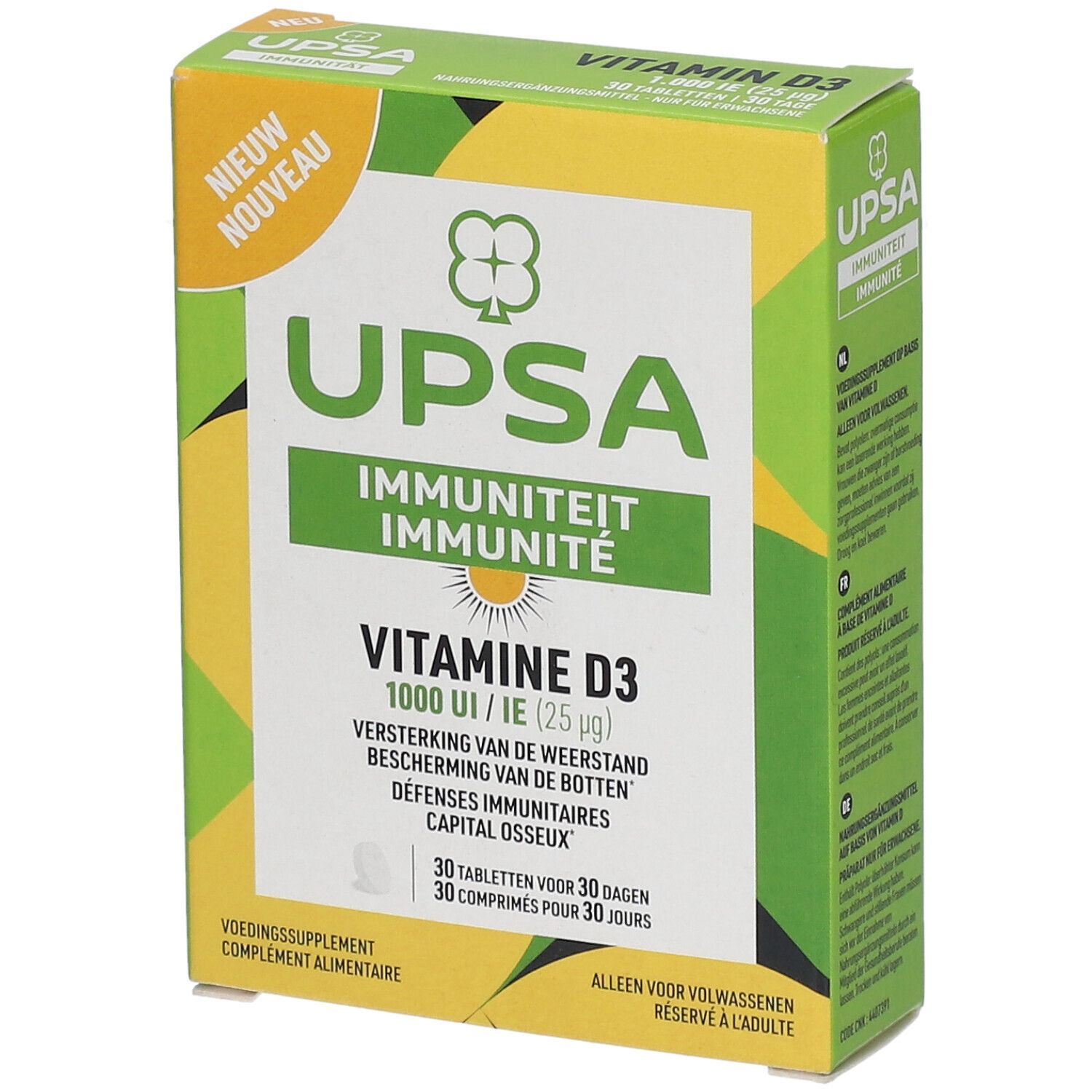 UPSA Immunité Vitamine D3 1000 UI