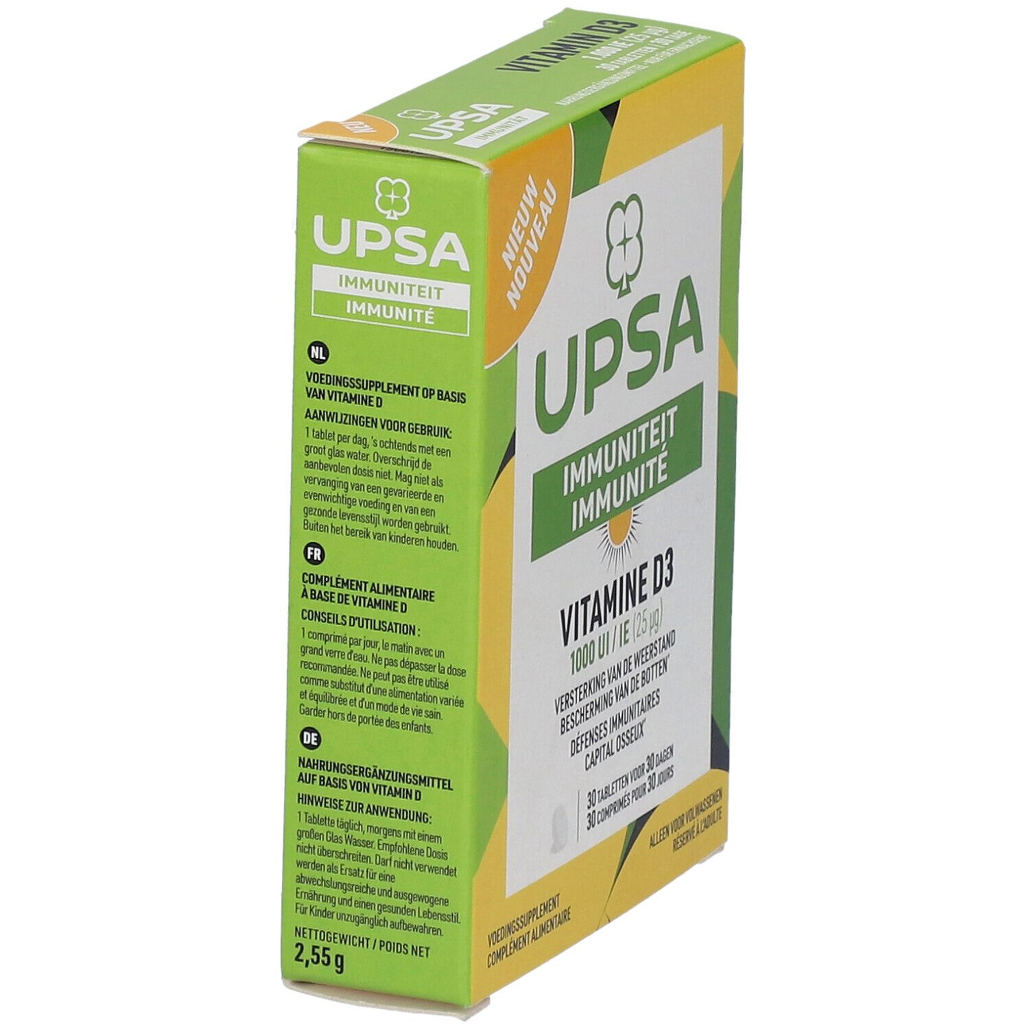 UPSA Immunité Vitamine D3 1000 UI