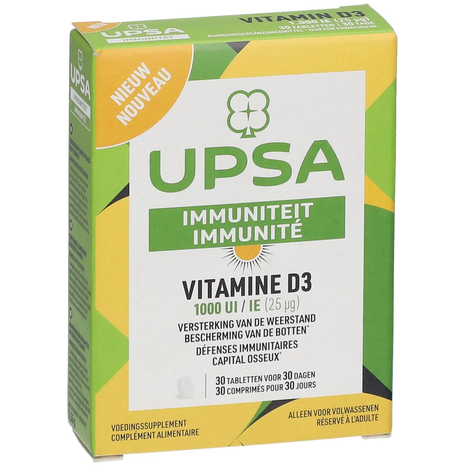 UPSA Immunité Vitamine D3 1000 UI