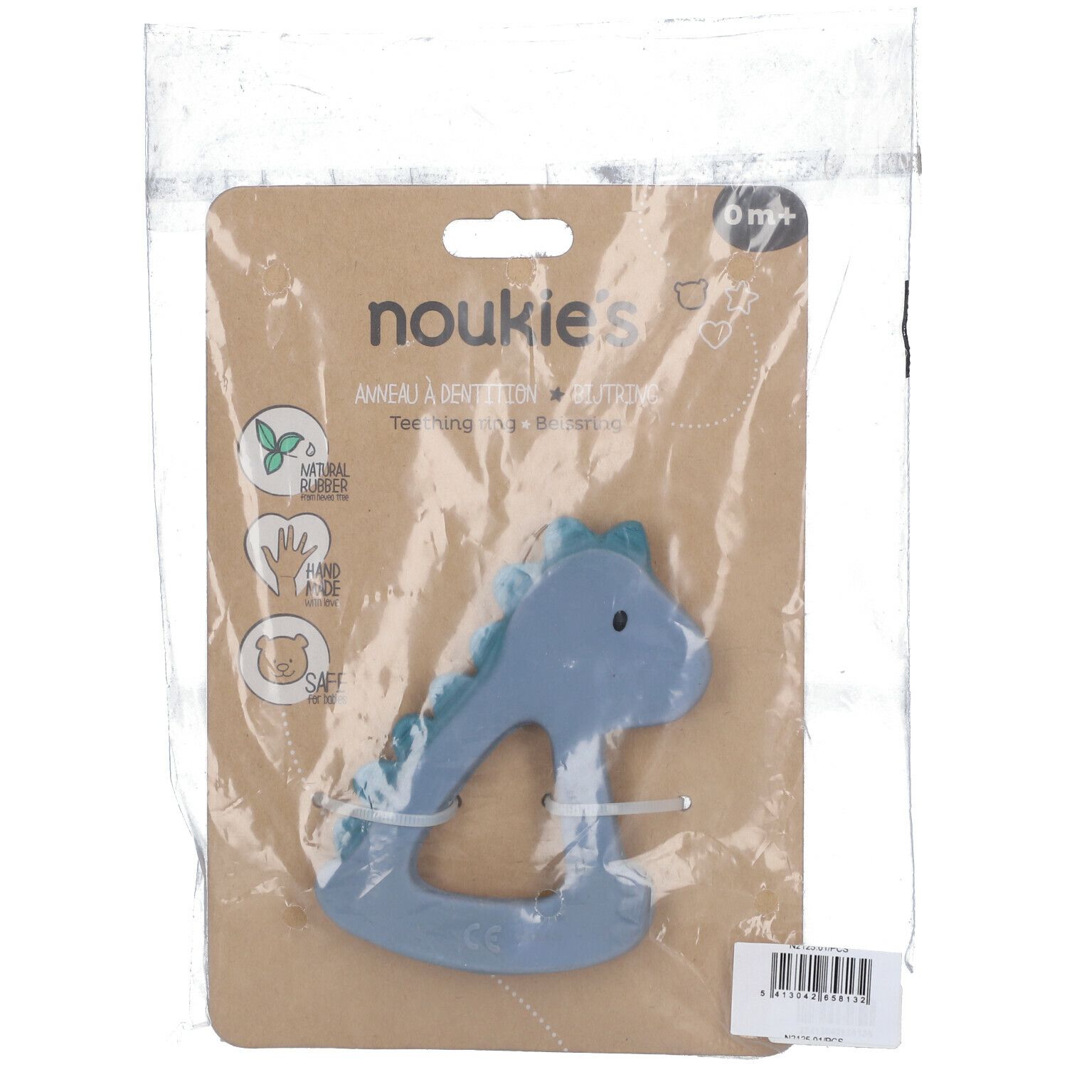 noukie's Anneau de dentition Dino Bleu