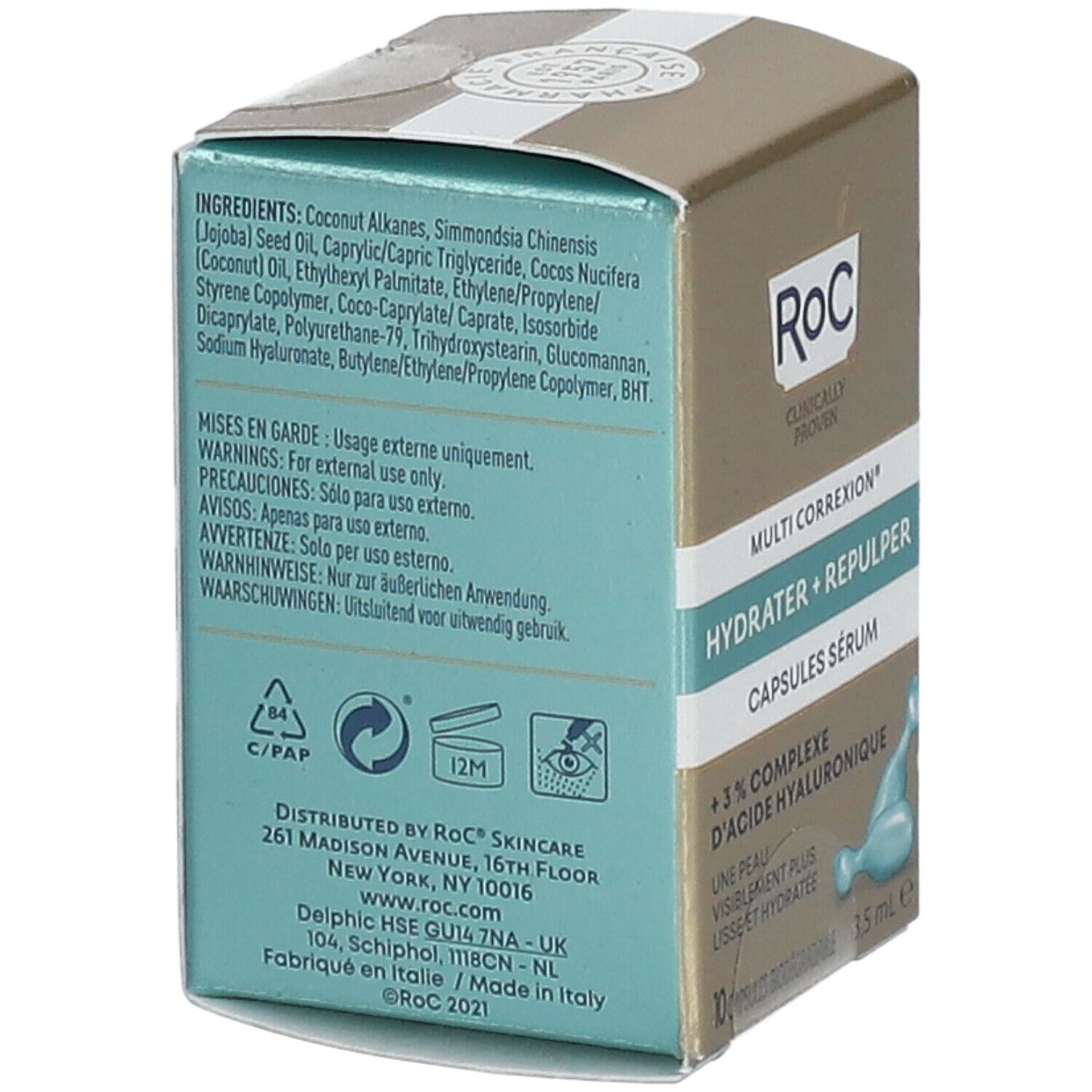RoC Multi Correxion® Hydrate + Plump Capsules Sérum