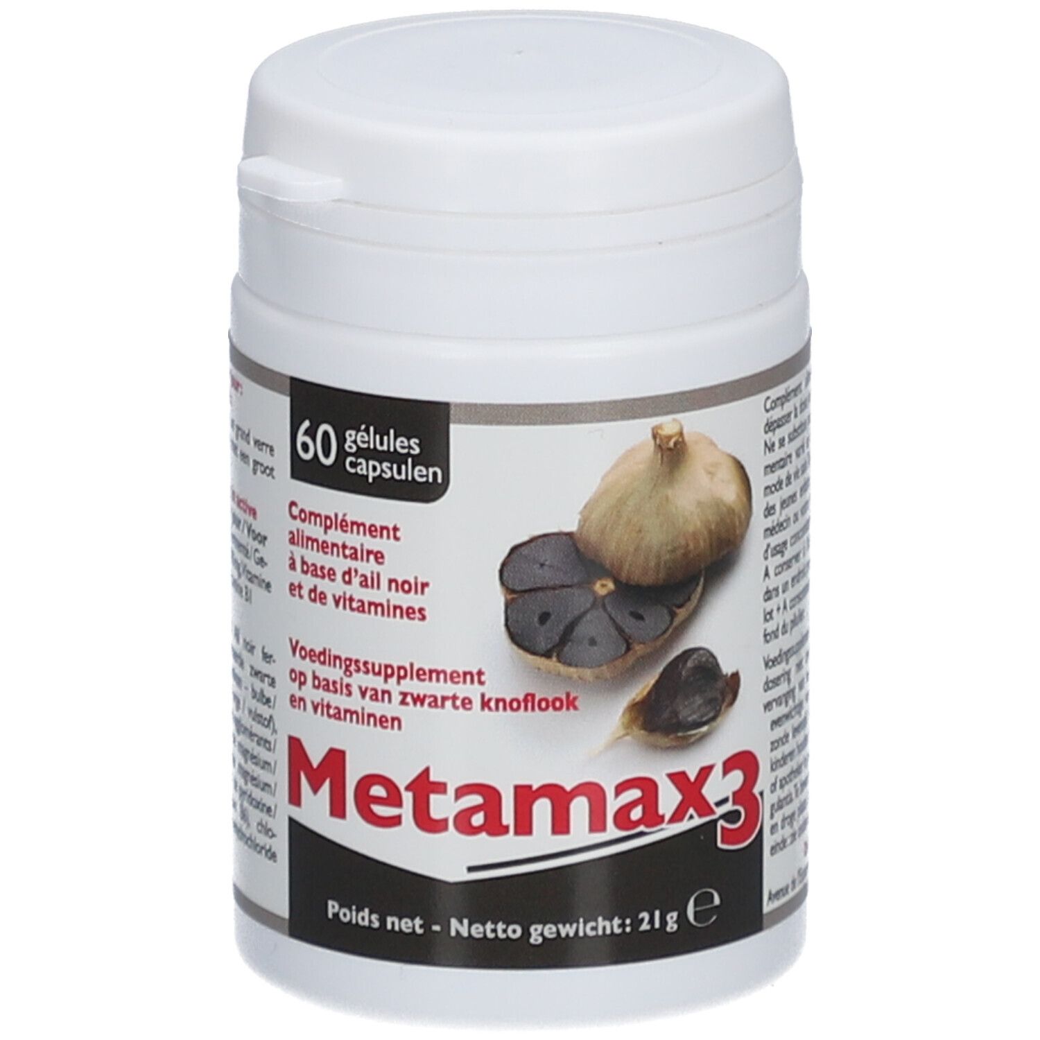 Metamax3 Ail Noir