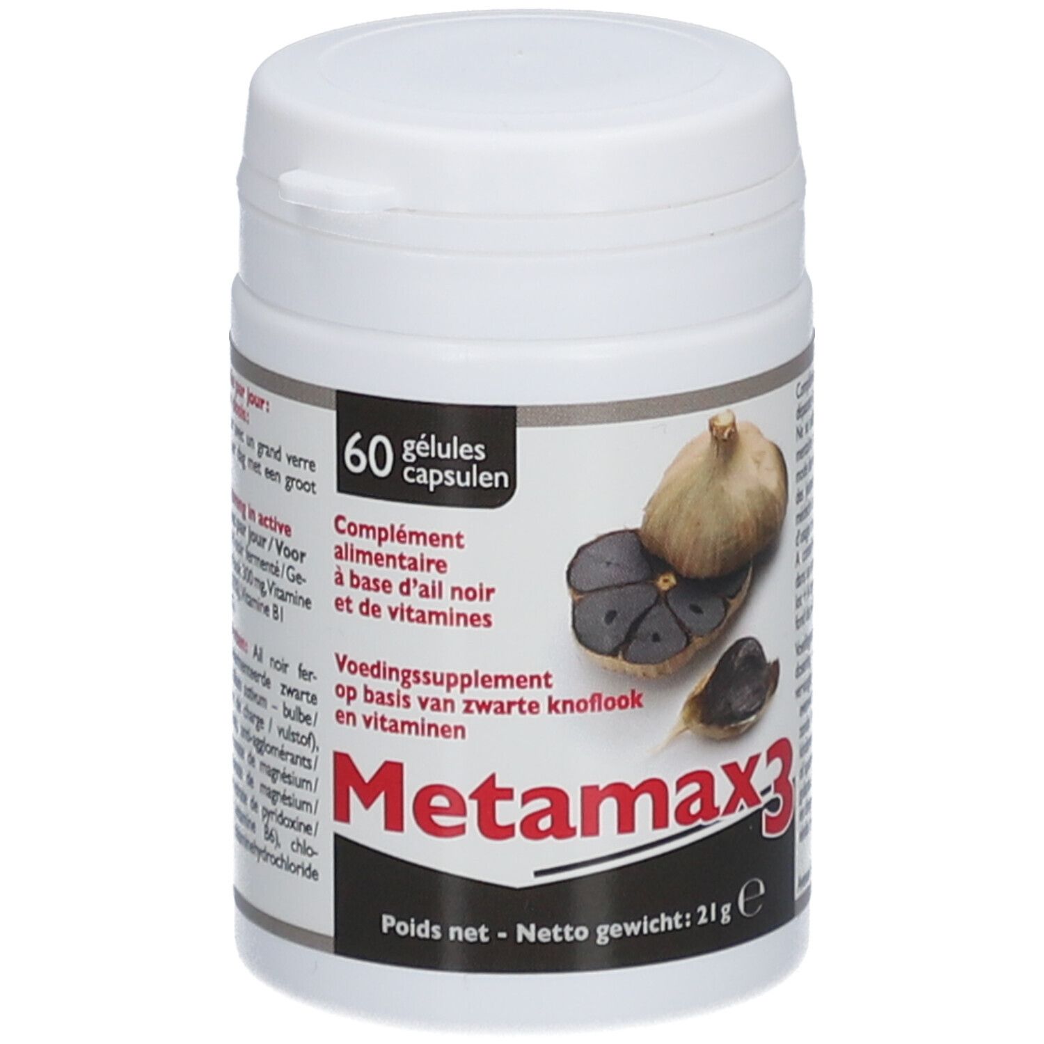 Metamax3 Ail Noir