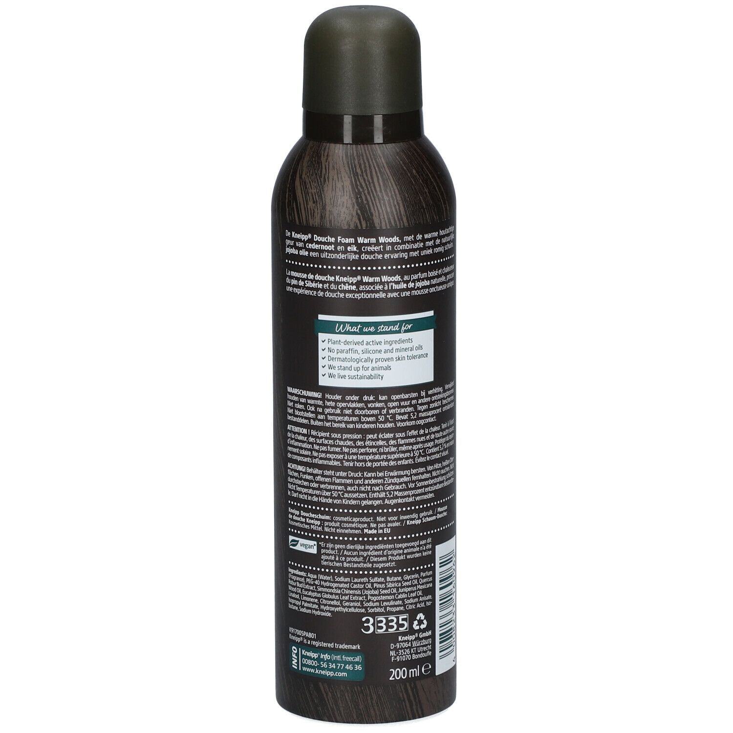 Kneipp® MEN Warm Woods Mousse de douche