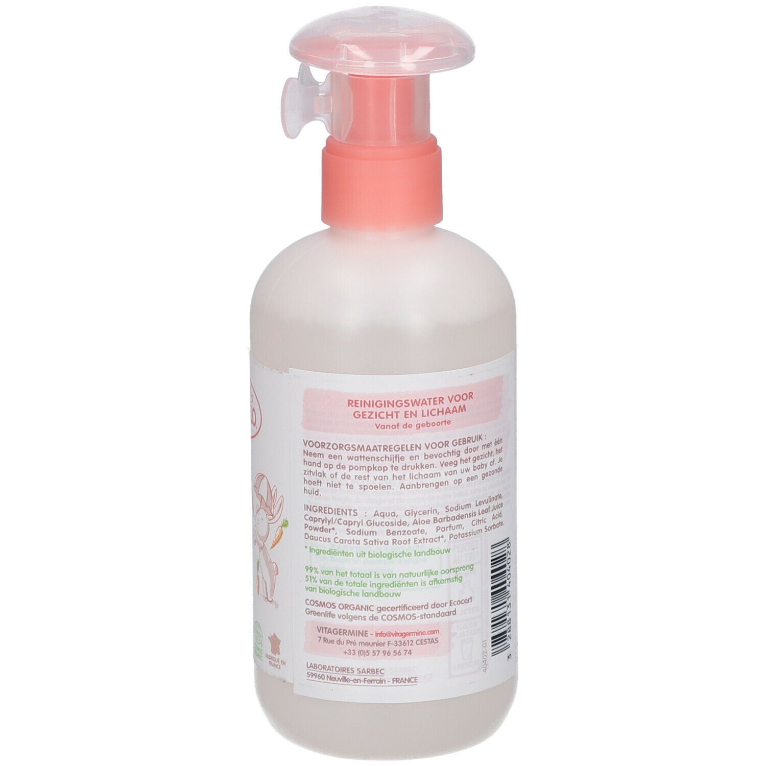 babybio® EAU NETTOYANTE VISAGE ET CORPS