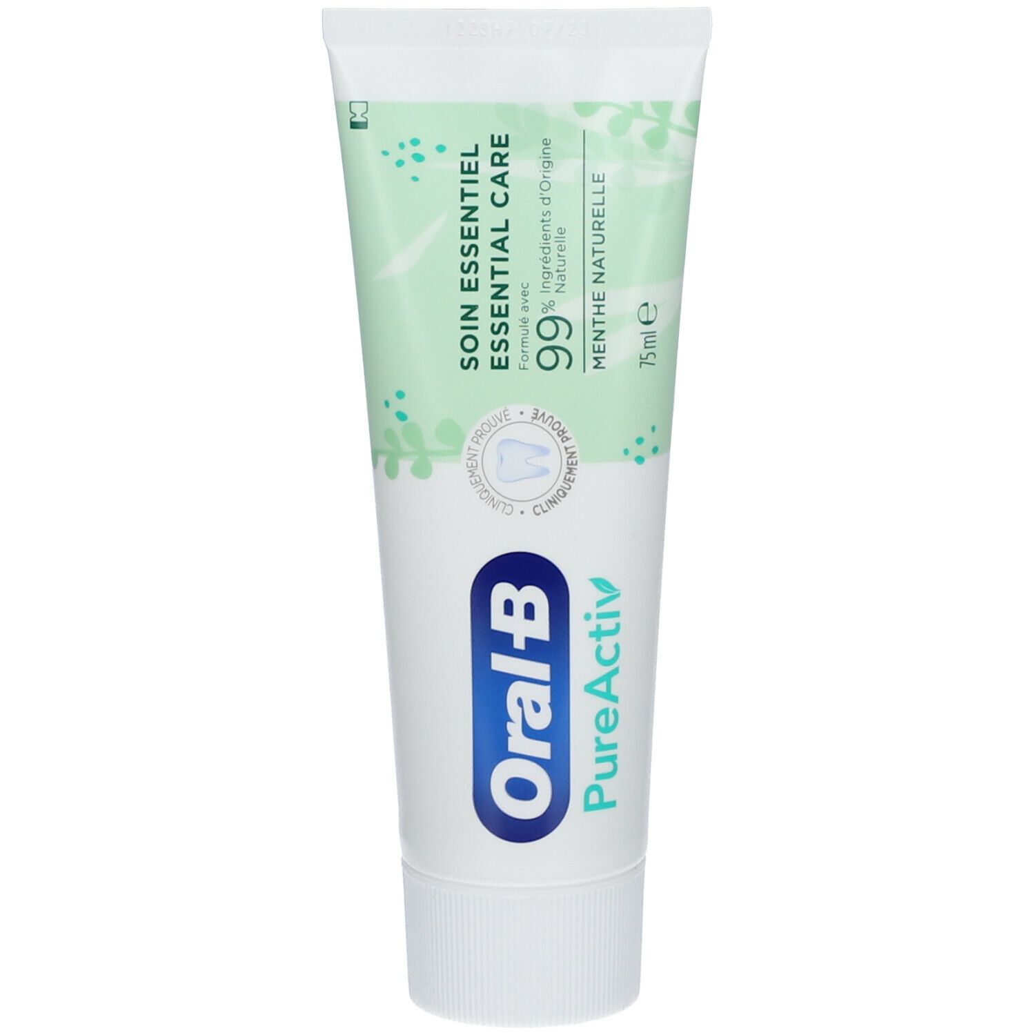 ORAL-B PureActiv Soin Essentiel Dentifrice 75 ml