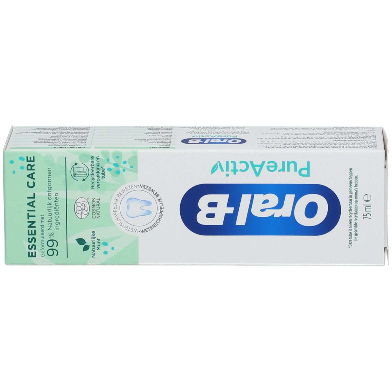 ORAL-B PureActiv Soin Essentiel Dentifrice 75 ml